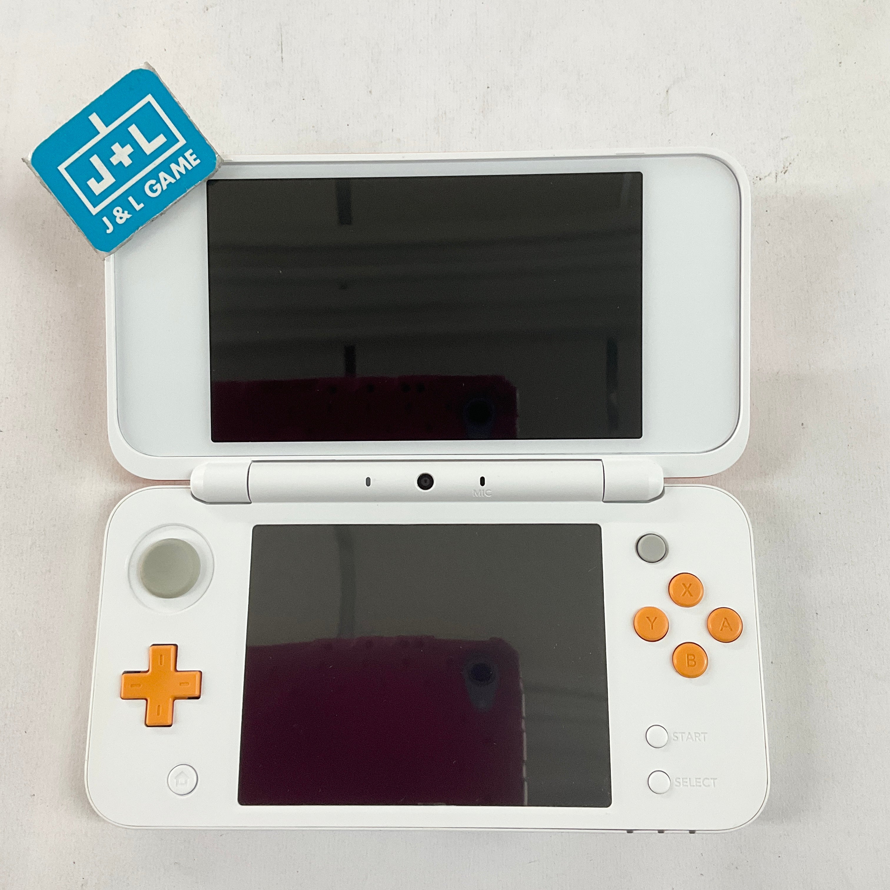 New Nintendo 2DS XL Console (White + Orange) - Nintendo 3DS [Pre-Owned] CONSOLE Nintendo