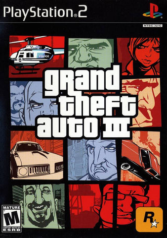 Grand Theft Auto III - (PS2) PlayStation 2 Video Games Rockstar Games   