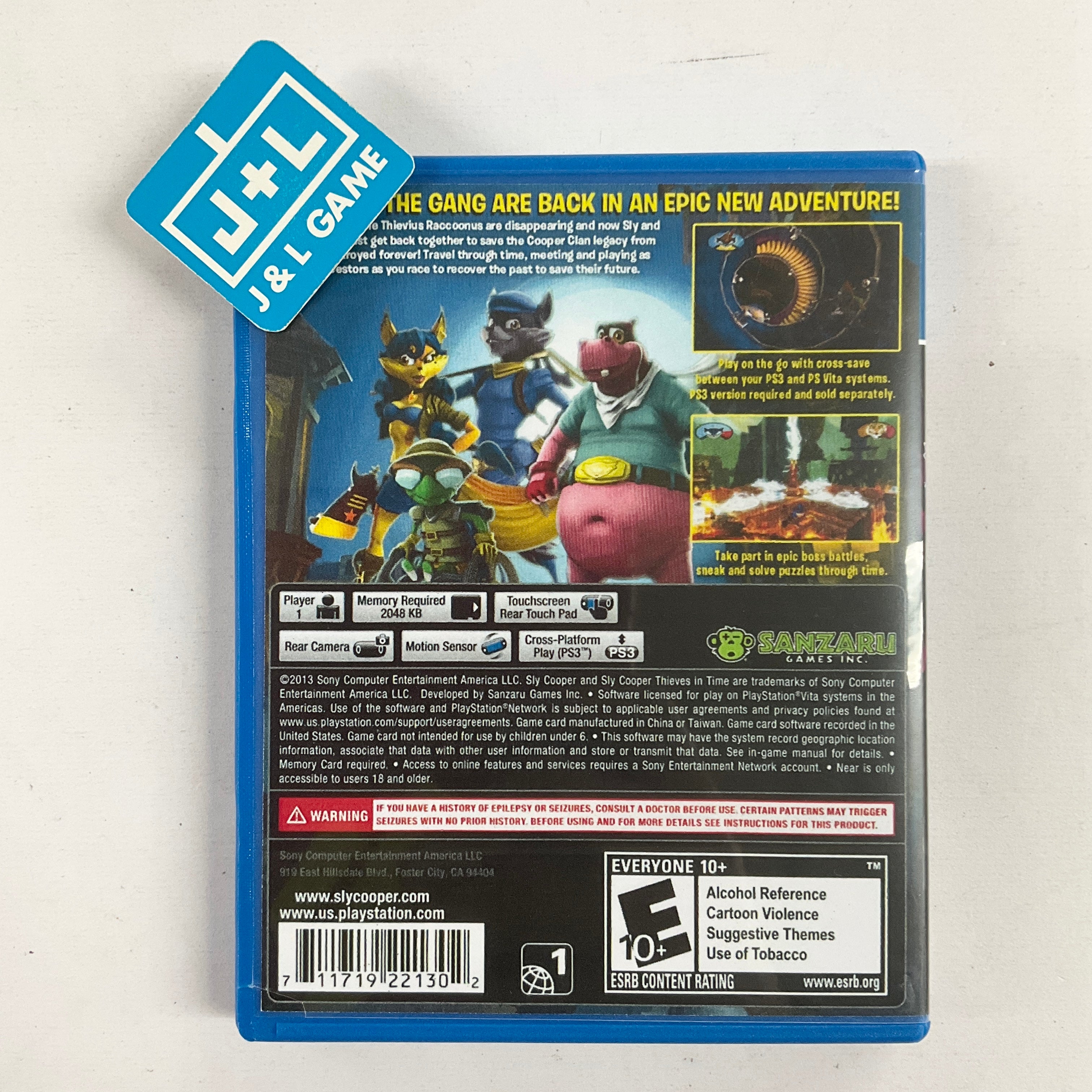 Sly Cooper - Thieves in Time PSVita Playstation - Jogos de Vídeo Game - Ponte Segura, Senador Amaral 1414933378 | OLX Sly Cooper - Thieves in Time PSVita Playstation - Jogos de Vídeo Game - Ponte Segura, Senador Amaral 1414933378 | OLX