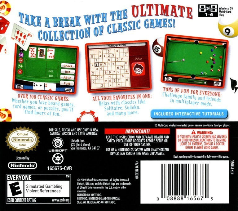 100 All-Time Favorites - (NDS) Nintendo DS Video Games Ubisoft