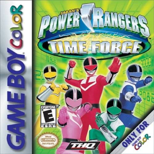 Power Rangers: Time Force - (GBC) Game Boy Color [Pre-Owned] Video Games THQ   