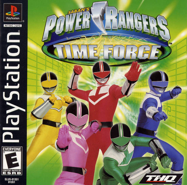 Saban's Power Rangers: Time Force - (PS1) Playstation 1 [Pre-Owned] Video Games THQ   