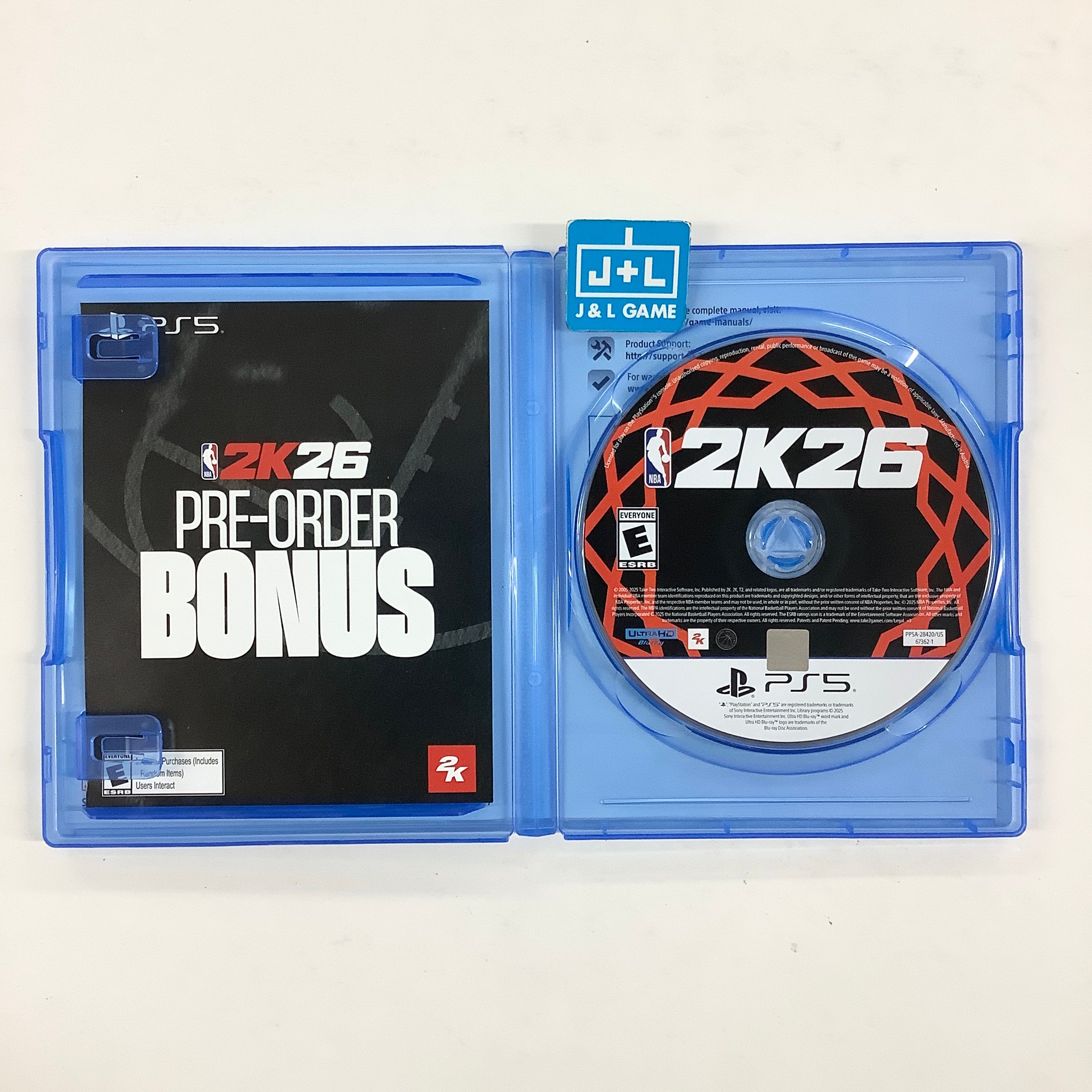 NBA 2K26 - (PS5) PlayStation 5 [Pre-Owned] Video Games 2K Games