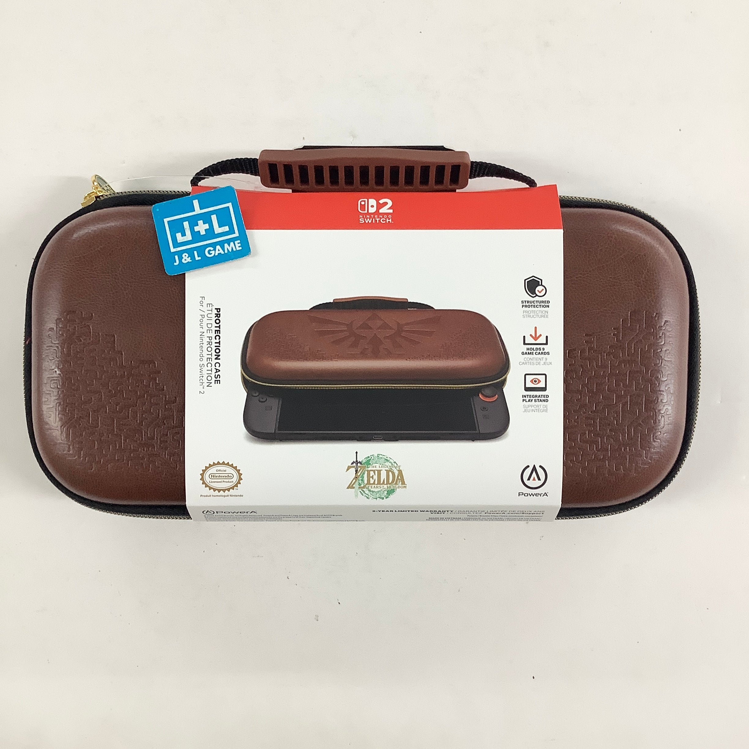 PowerA Protection Case (Hyrule Crest) - (NS2) Nintendo Switch 2 ACCESSORIES PowerA