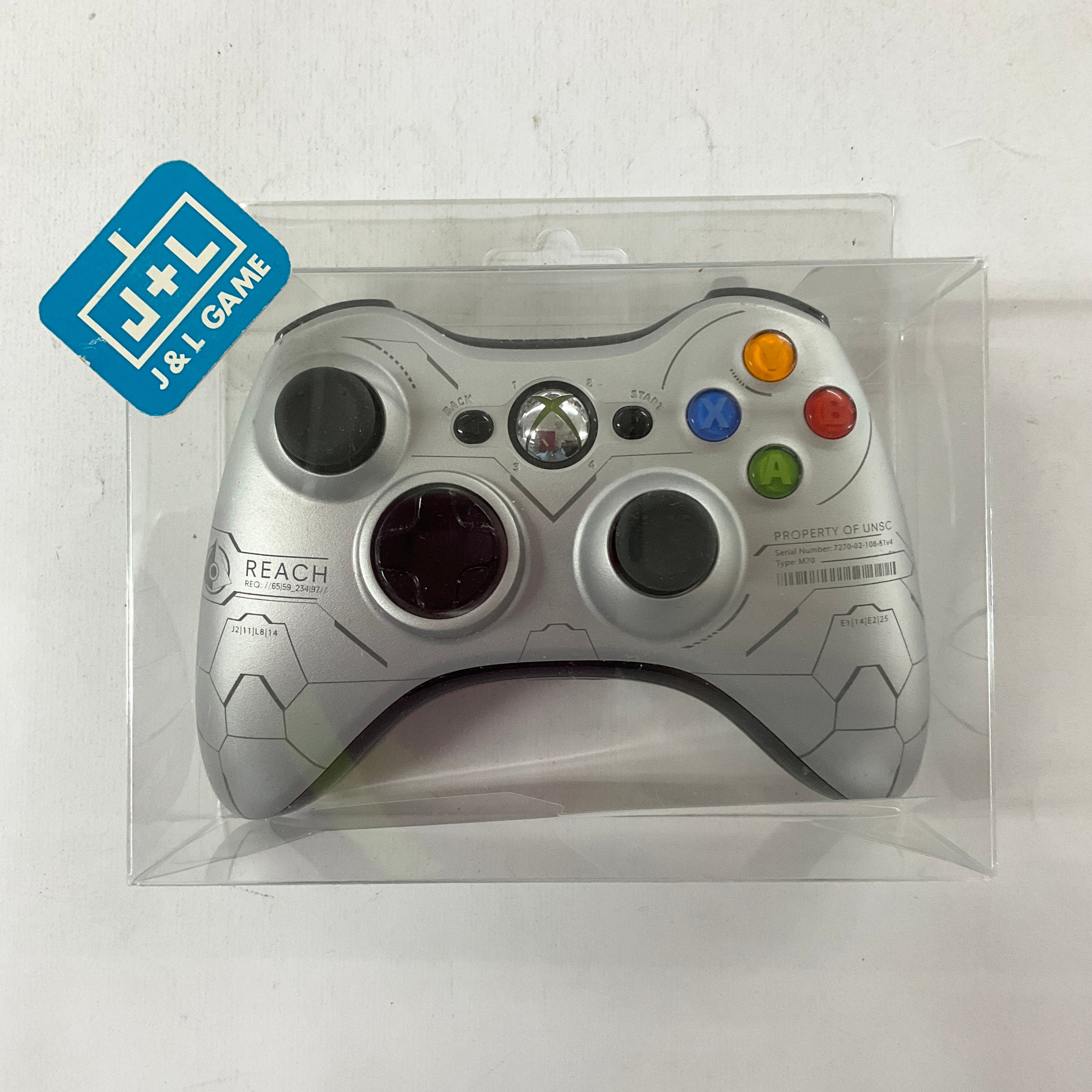 Microsoft Xbox 360 Wireless Controller (Halo Reach) - Xbox 360 [Pre-Owned] Accessories Microsoft   