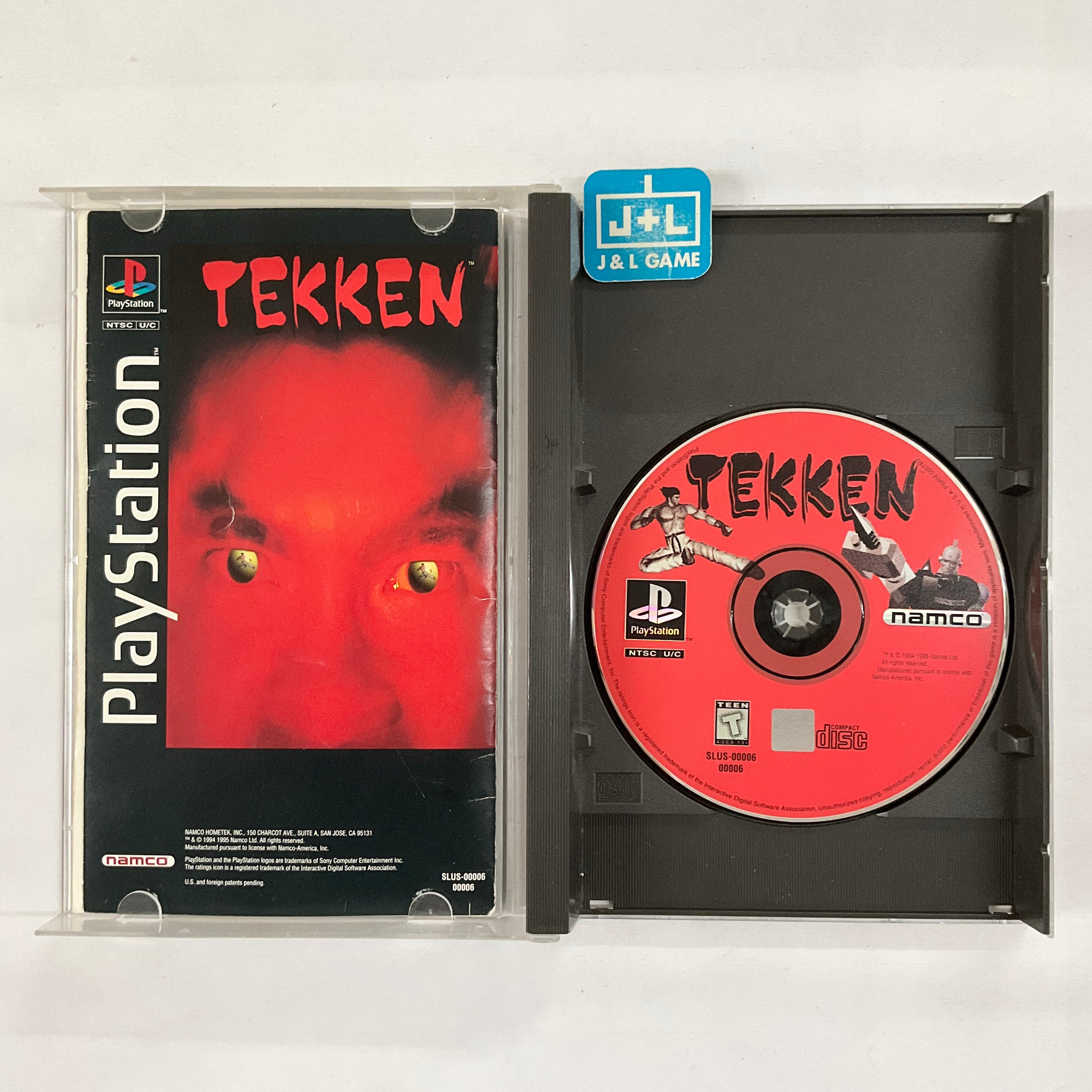 Tekken (Long Box) - (PS1) PlayStation 1 [Pre-Owned] Video Games Namco   
