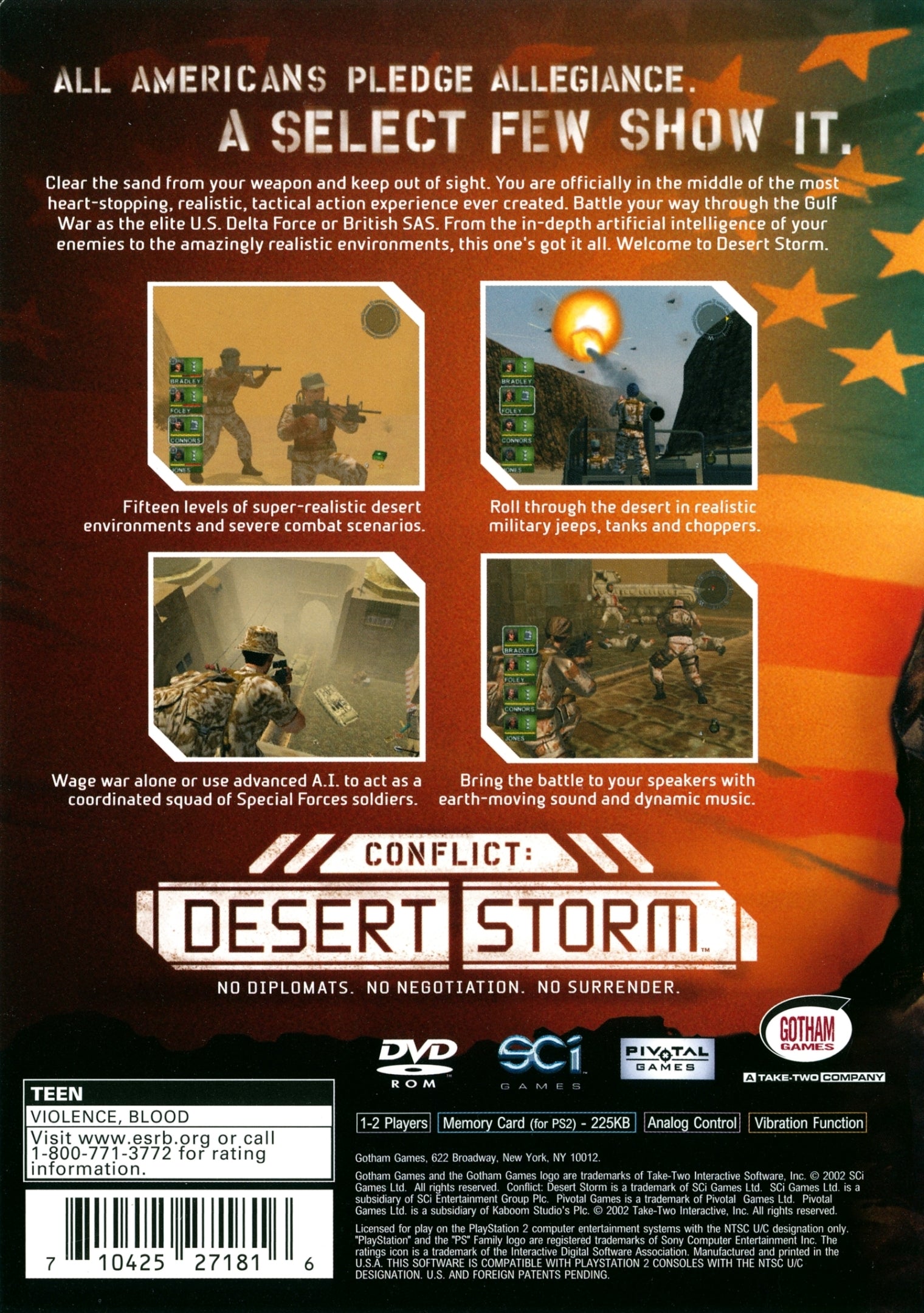 Conflict: Desert Storm (Greatest Hits) - (PS2) PlayStation 2 Video Games Gotham Games