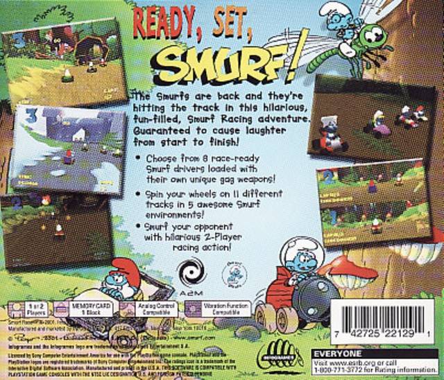 Smurf Racer - (PS1) PlayStation 1 [Pre-Owned] Video Games Infogrames   