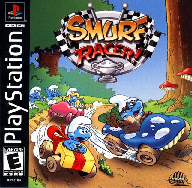 Smurf Racer - (PS1) PlayStation 1 [Pre-Owned] Video Games Infogrames   