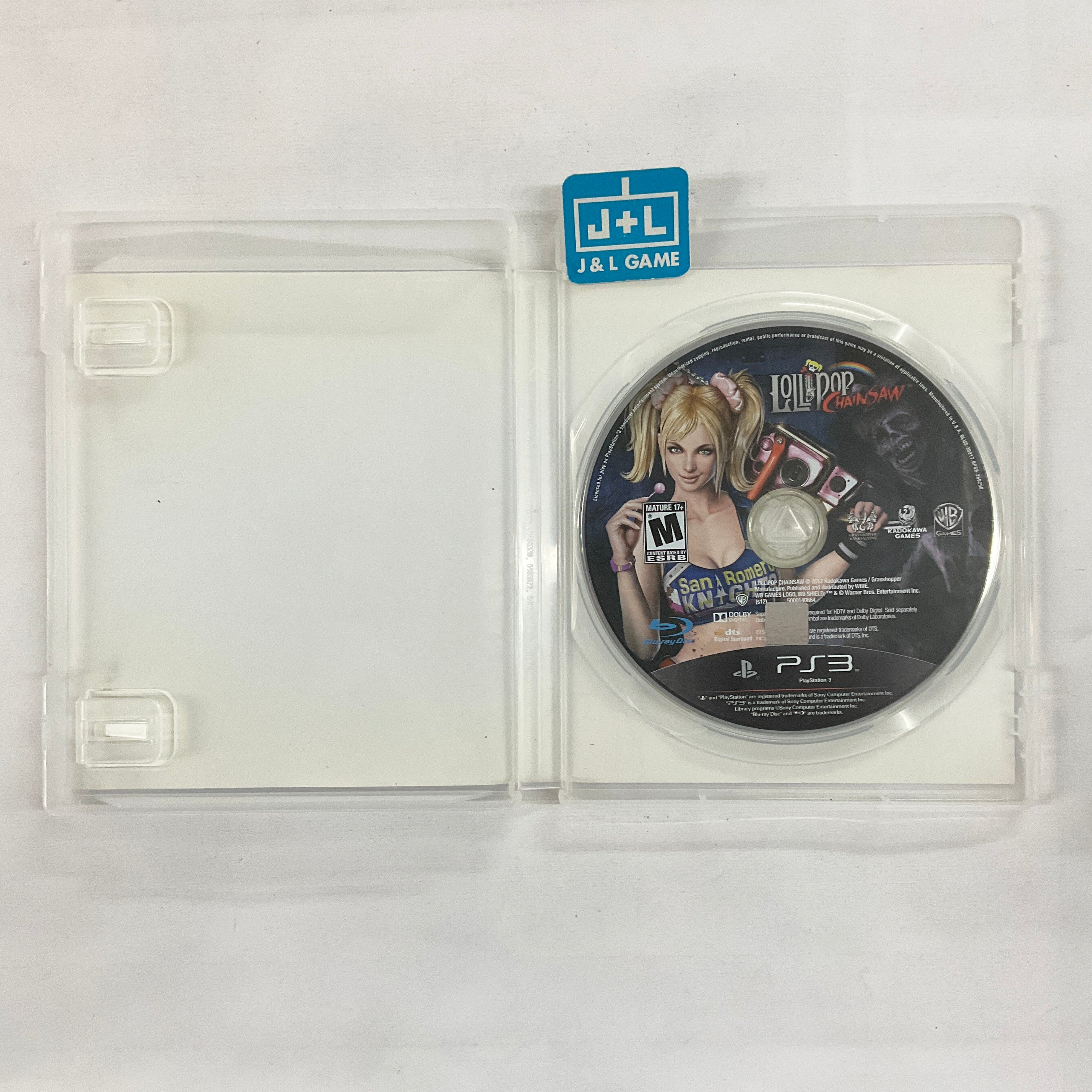 Lollipop Chainsaw - (PS3) PlayStation 3 [Pre-Owned] Video Games Warner Bros. Interactive Entertainment   