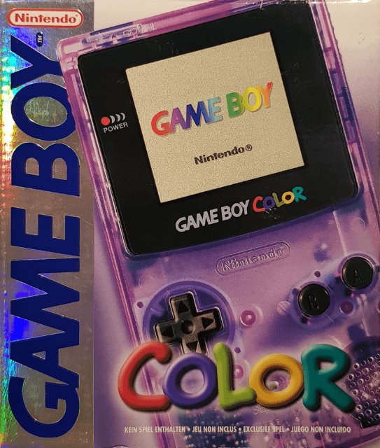 Nintendo Game Boy Color Console (Atomic Purple With Backlight) - (GBC) Game Boy Color [Pre-Owned] Consoles Nintendo