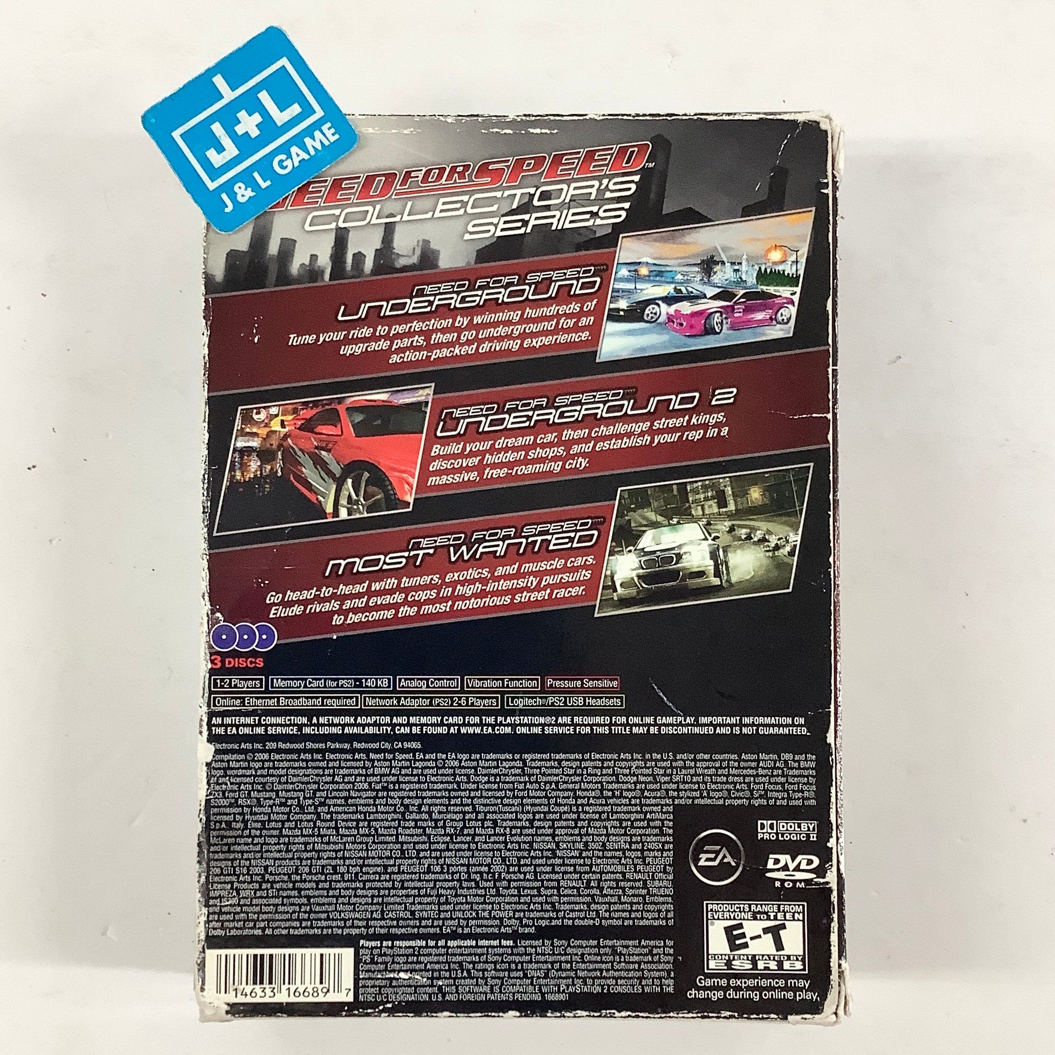 Need for Speed Collector's Series - (PS2) PlayStation 2 [Pre-Owned]