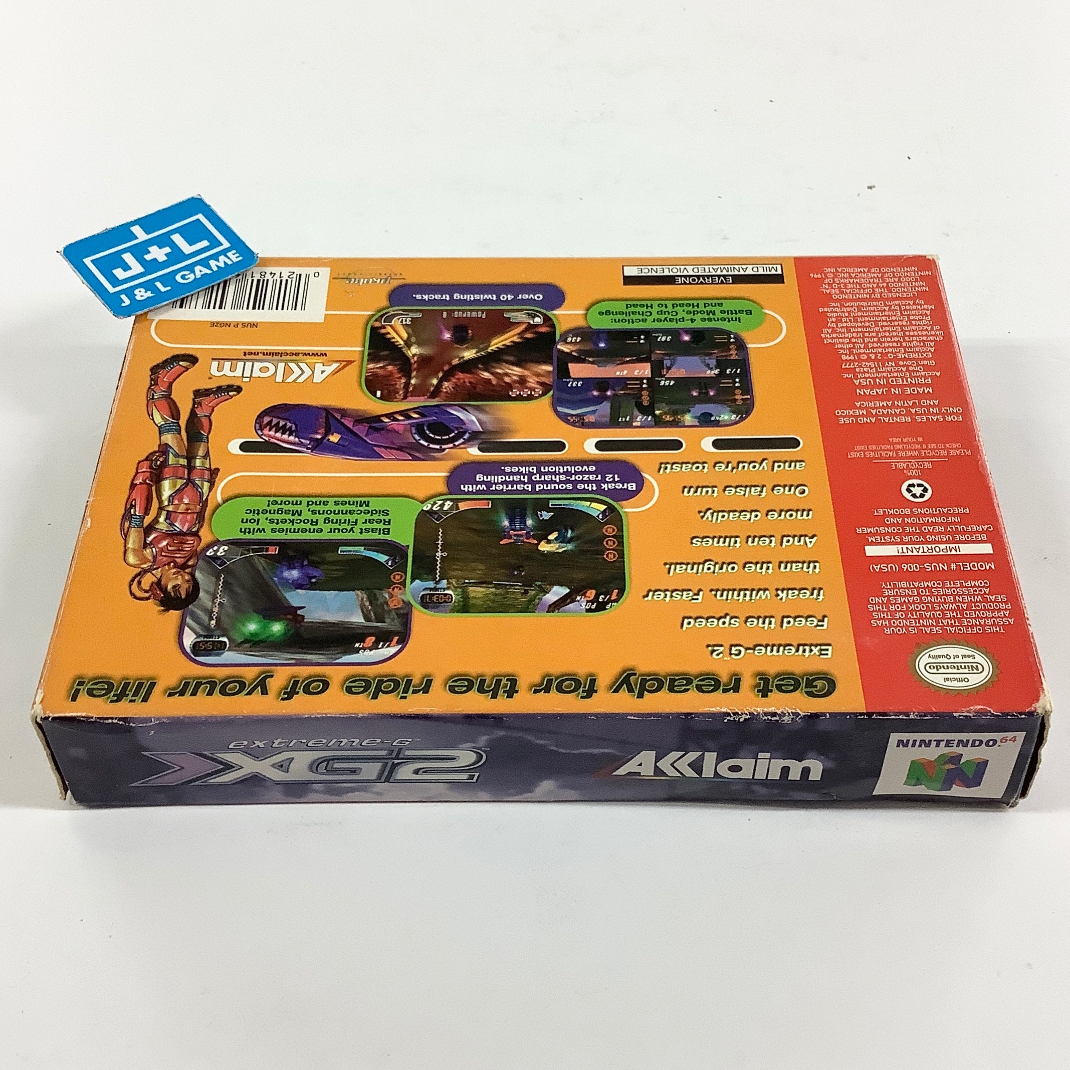 Extreme-G 2 - (N64) Nintendo 64 [Pre-Owned] Video Games Acclaim