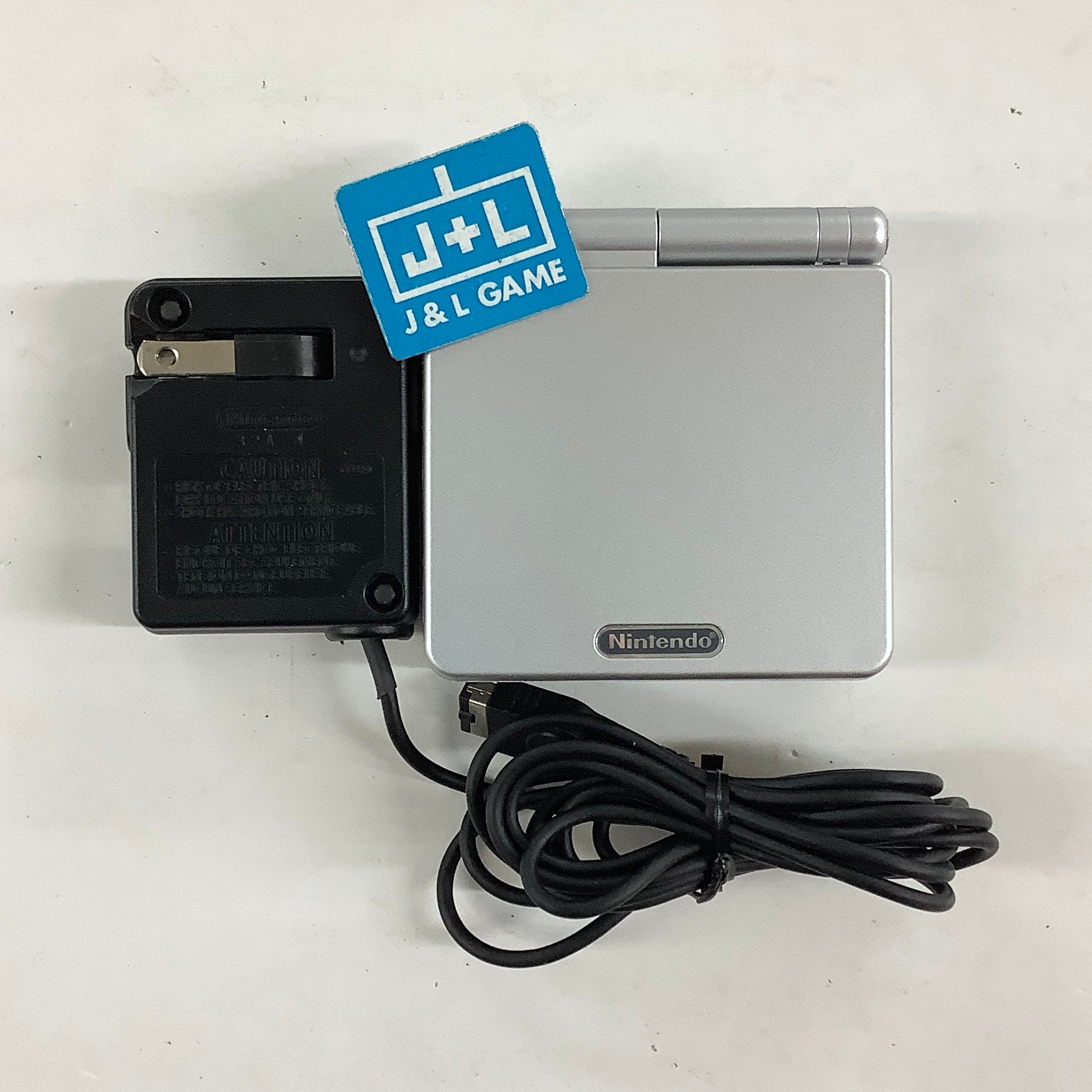 Nintendo Game Boy Advance SP Console AGS-001 (Silver) - (GBA) Game Boy Advance SP [Pre-Owned] Consoles Nintendo
