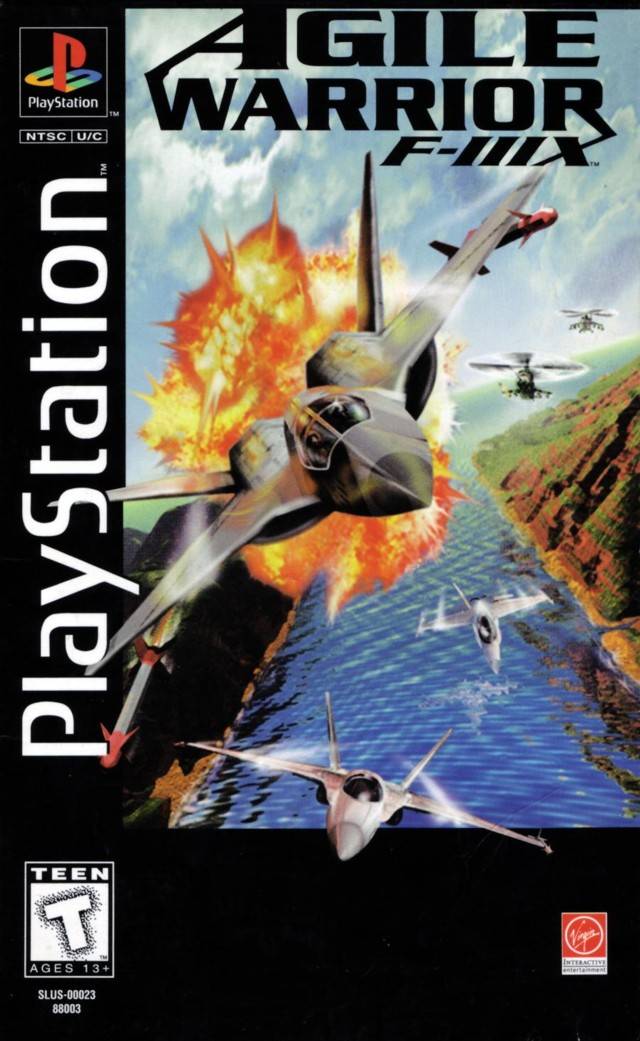 Agile Warrior F-111X (Long Box) - (PS1) Playstation 1 [Pre-Owned] Video Games Playstation   