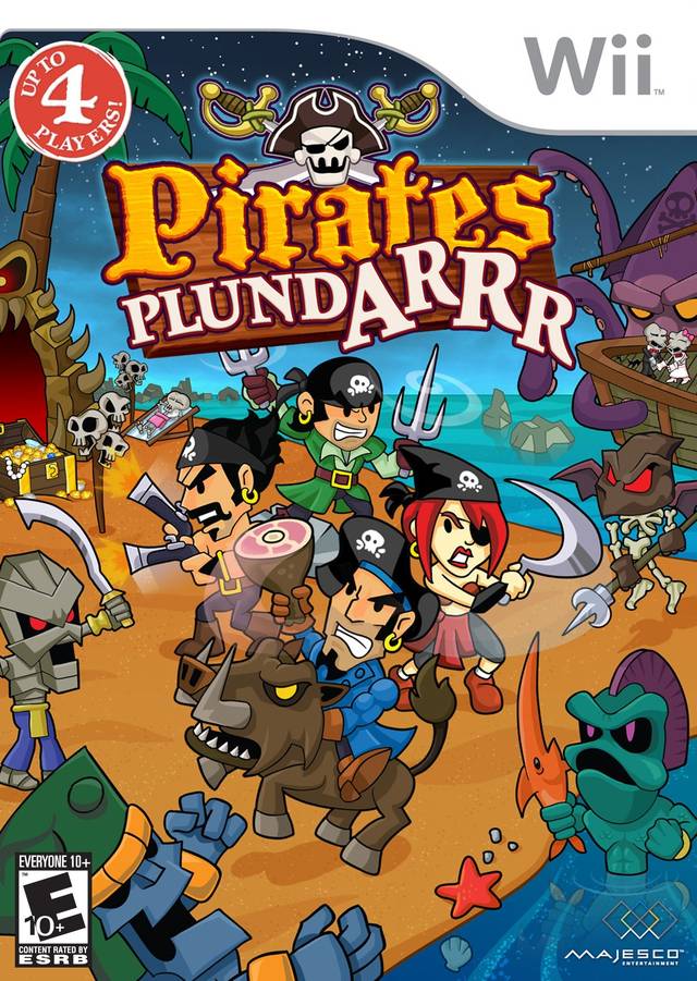 Pirates PlundArrr - Nintendo Wii [Pre-Owned] Video Games Majesco