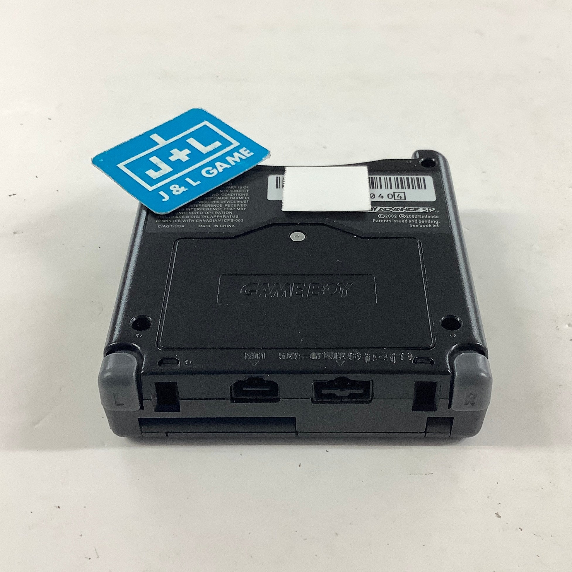 Nintendo Game Boy Advance SP Console AGS-001 (Onyx Black) - (GBA) Game Boy Advance SP [Pre-Owned] CONSOLE Nintendo