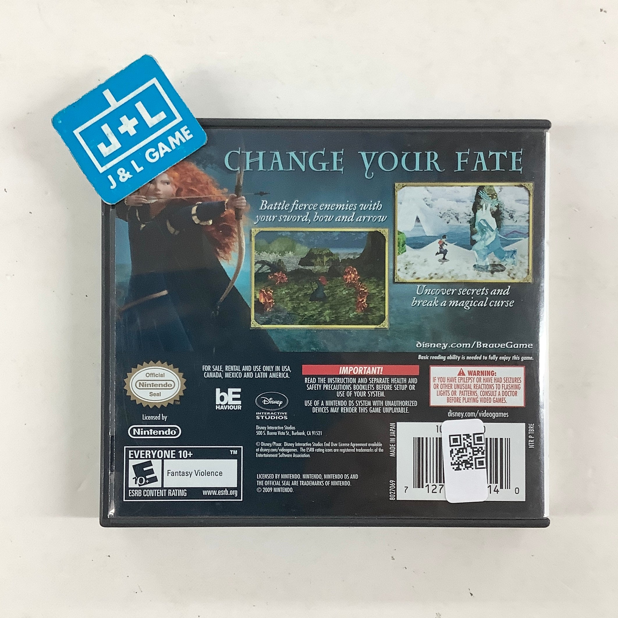 Brave - (NDS) Nintendo DS [Pre-Owned]