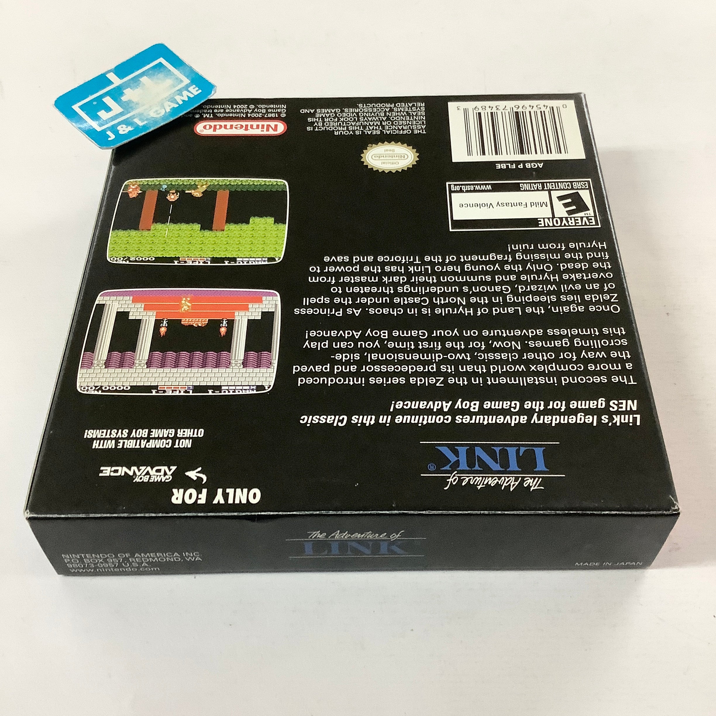 Classic NES Series: Zelda II: The Adventure of Link - (GBA) Game Boy Advance [Pre-Owned] Video Games Nintendo   