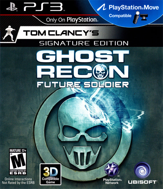 Tom Clancy's Ghost Recon: Future Soldier (Signature Edition) - (PS3) PlayStation 3 [Pre-Owned] Video Games Ubisoft   