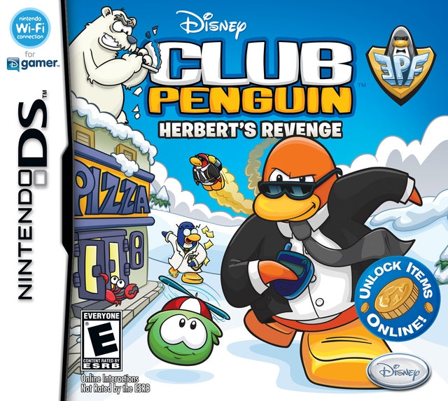 Disney Club Penguin: Elite Penguin Force Herbert's Revenge - (NDS) Nintendo DS [Pre-Owned] Video Games Disney Interactive Studios   