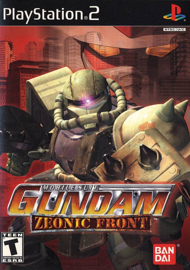 Mobile Suit Gundam: Zeonic Front - (PS2) Playstation 2 [Pre-Owned] Video Games Bandai   