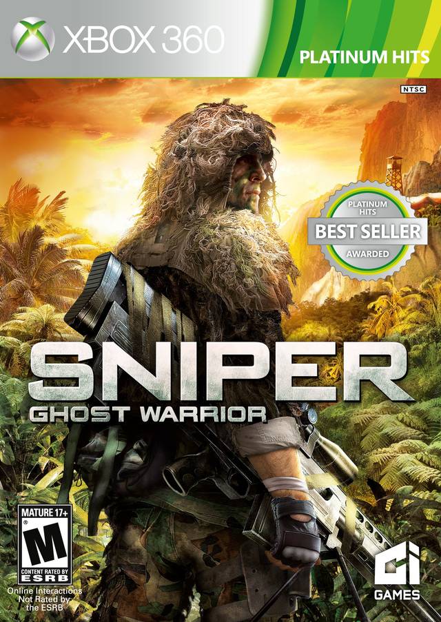 Sniper: Ghost Warrior (Platinum Hits) - Xbox 360 [Pre-Owned] Video Games City Interactive   