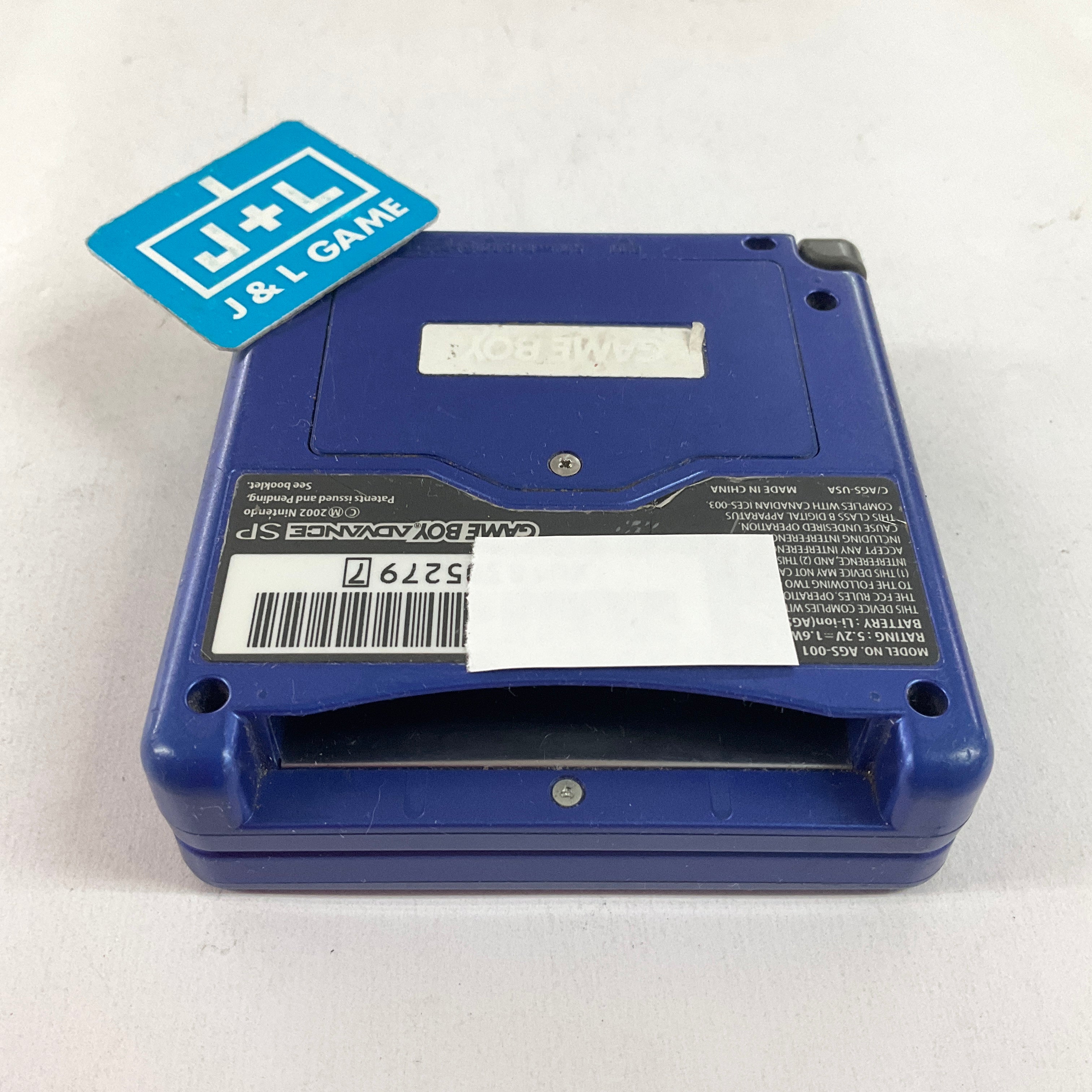 Nintendo Game Boy Advance SP Console AGS-001 (Blue) - (GBA) Game Boy Advance SP [Pre-Owned] CONSOLE Nintendo