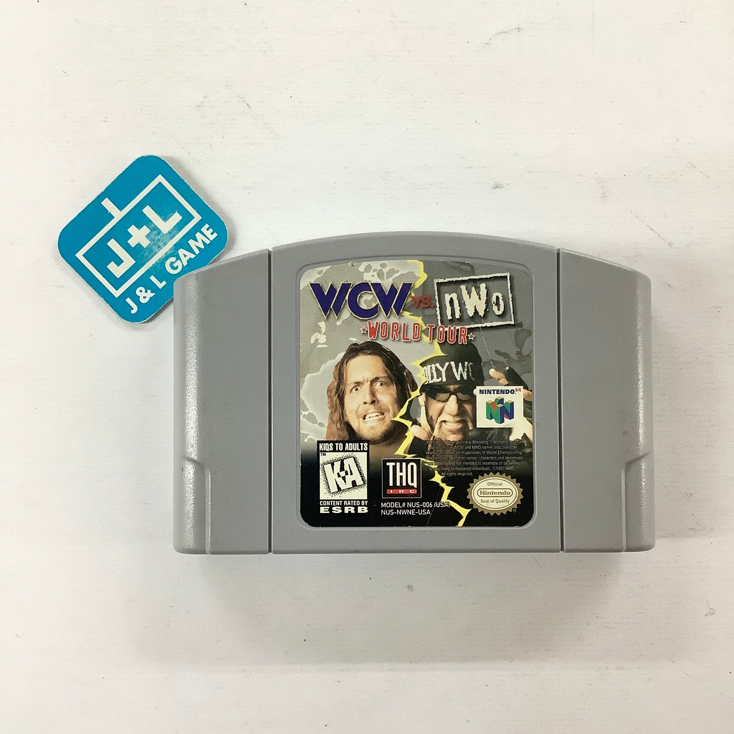 WCW vs. nWo: World Tour - (N64) Nintendo 64 [Pre-Owned] Video Games THQ   