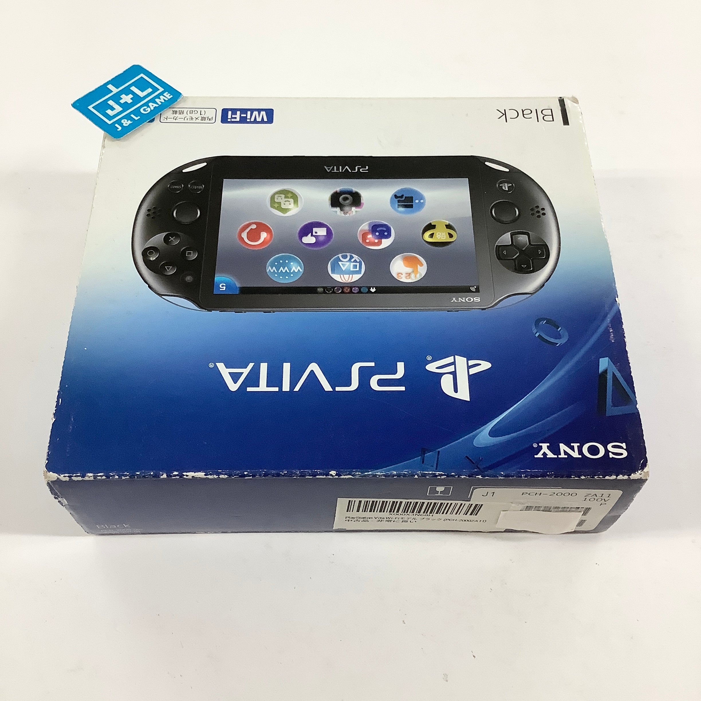 Sony PlayStation Vita 2000 Wi-Fi (Black) - (PSV) PlayStation Vita [Pre-Owned] Consoles Sony