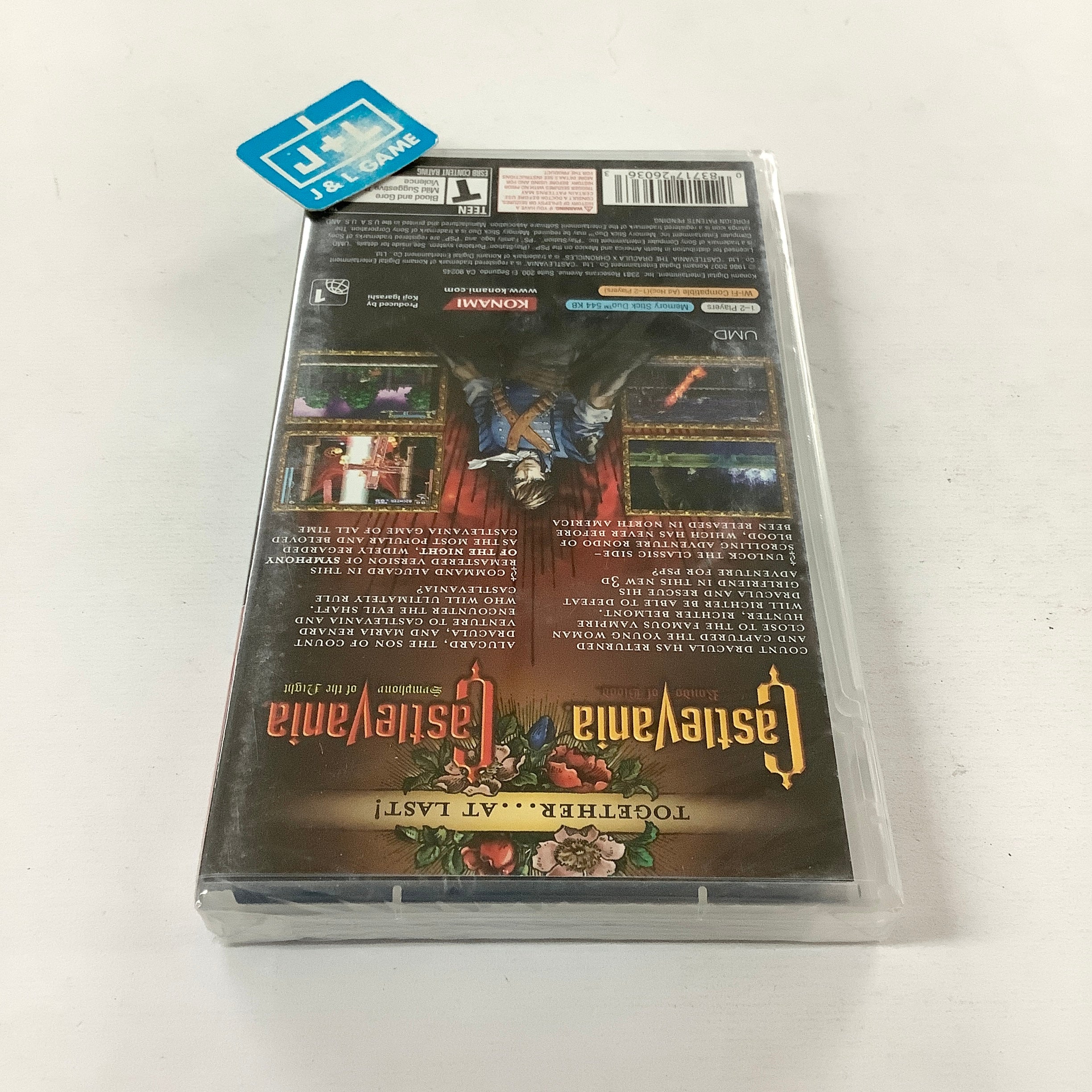 Castlevania: The Dracula X Chronicles (Greatest Hits) - SONY PSP Video Games Konami   