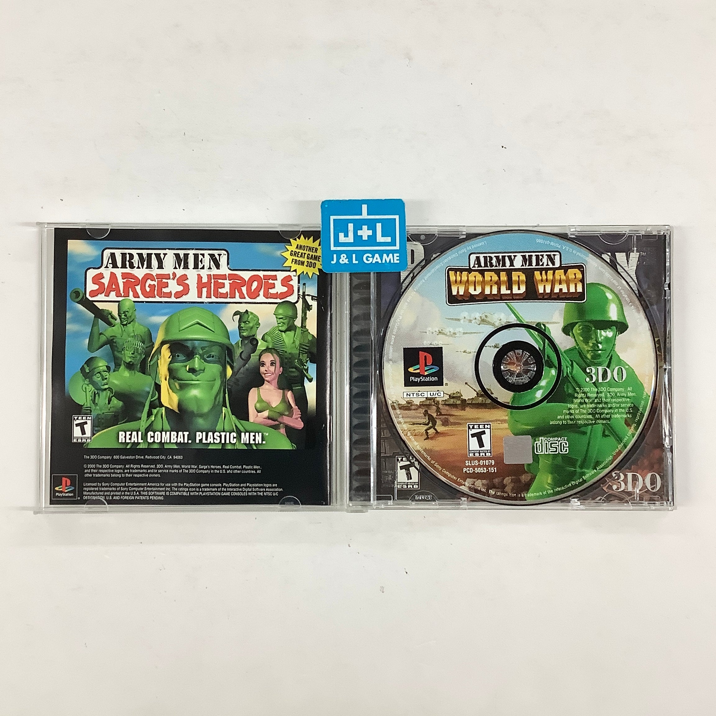 Army Men World War - (PS1) PlayStation 1 [Pre-Owned] Video Games 3DO