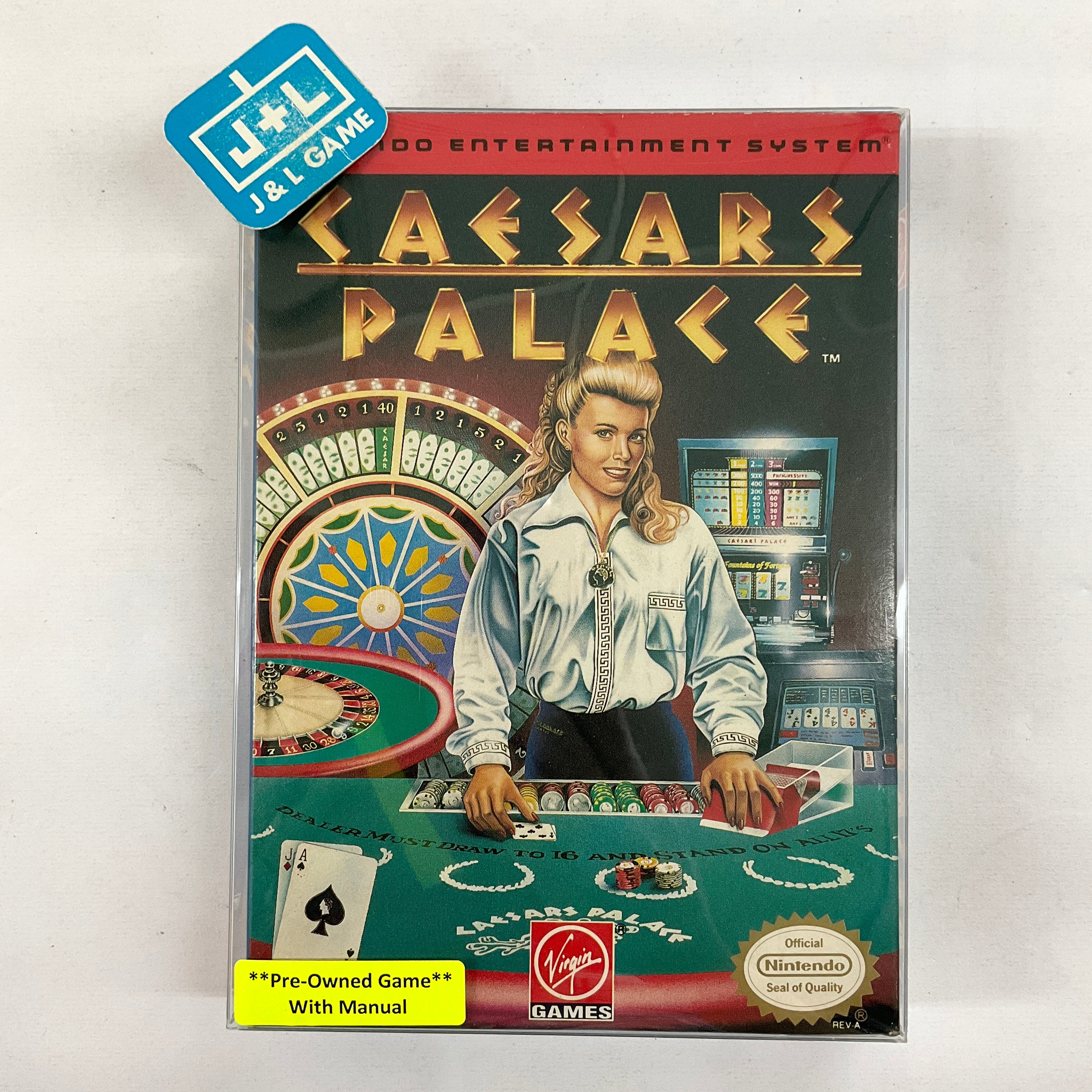 Caesars Palace - (NES) Nintendo Entertainment System [Pre-Owned