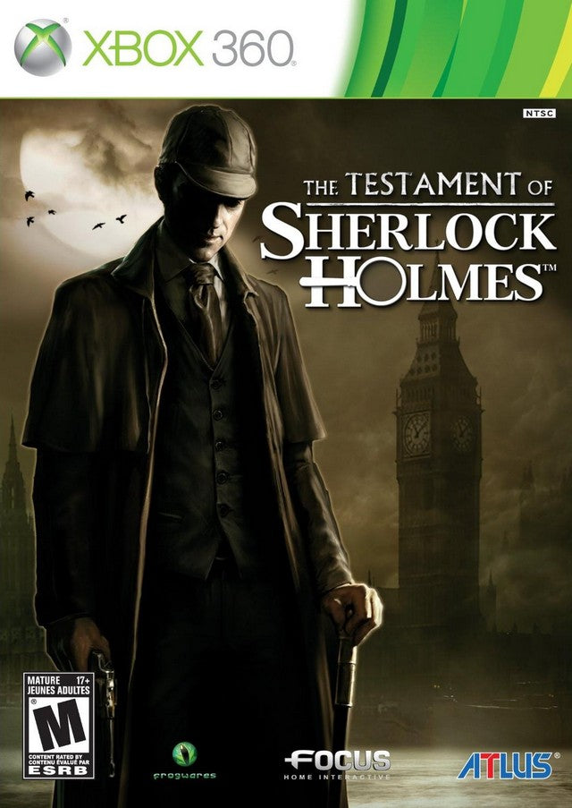 The Testament of Sherlock Holmes - Xbox 360 Video Games Atlus