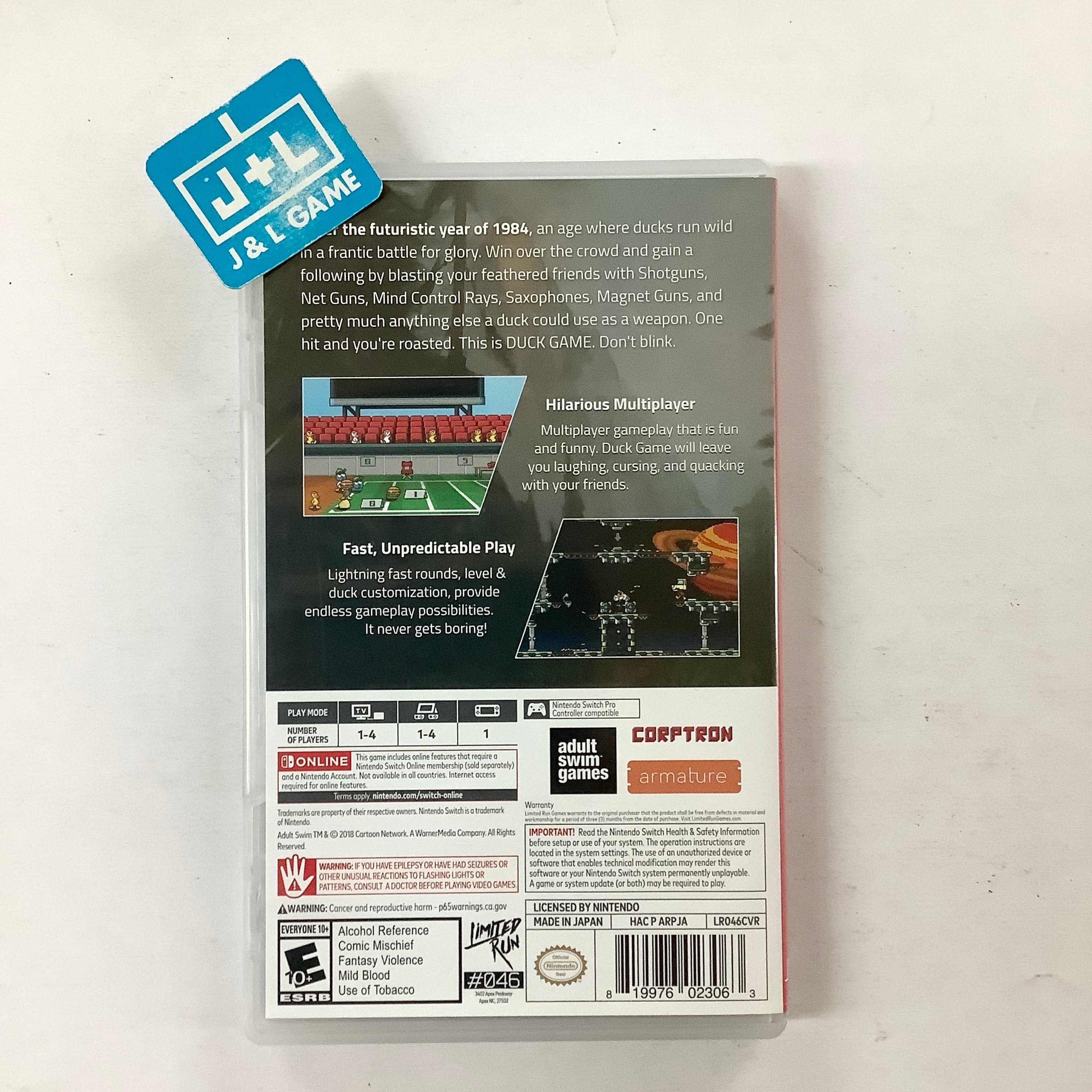 Duck Game (Limited Run #046) - (NSW) Nintendo Switch [UNBOXING] Video Games Limited Run Games   