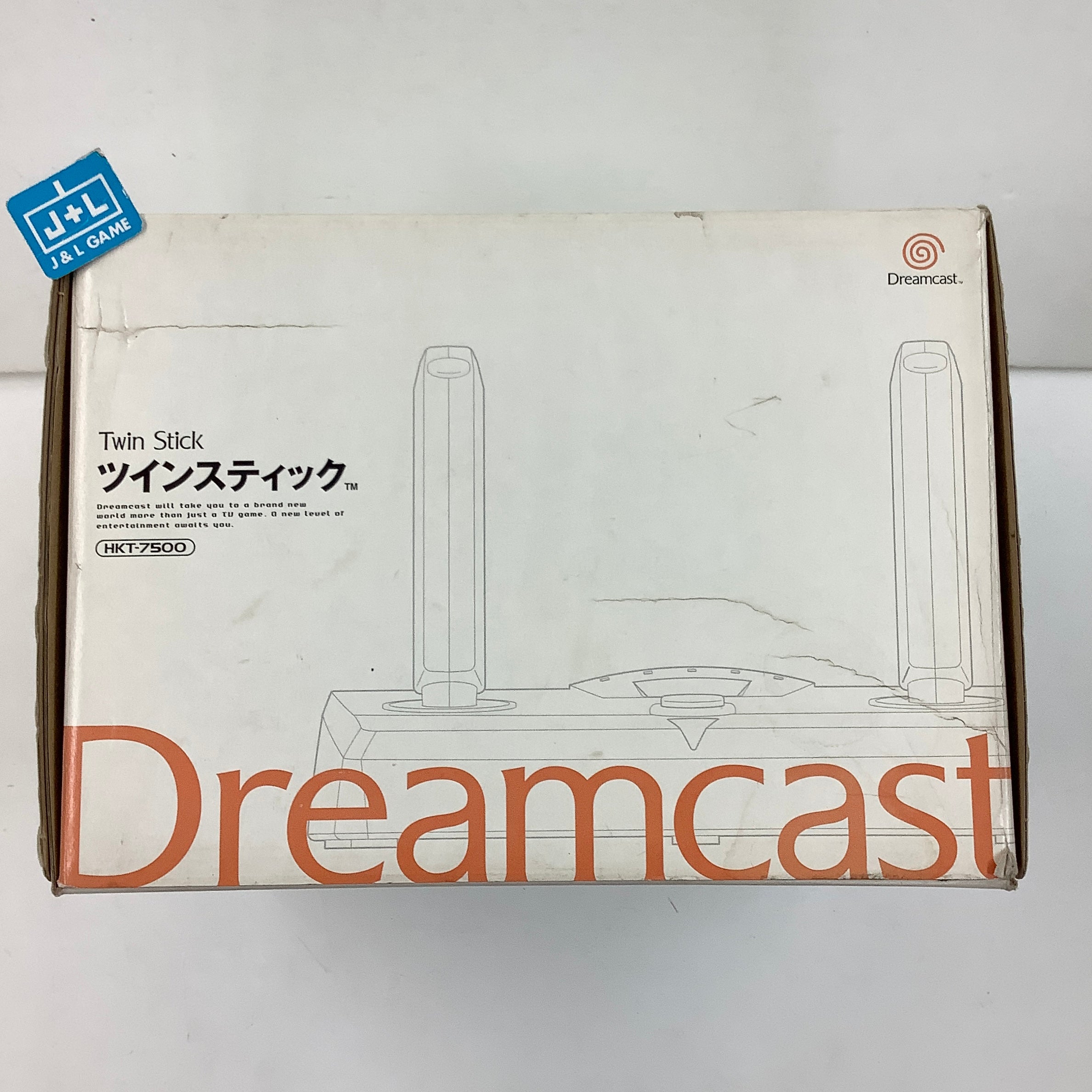 SEGA Dreamcast Twin Stick Controller - (DC) SEGA Dreamcast [Pre-Owned] (Japanese Import) Accessories SEGA