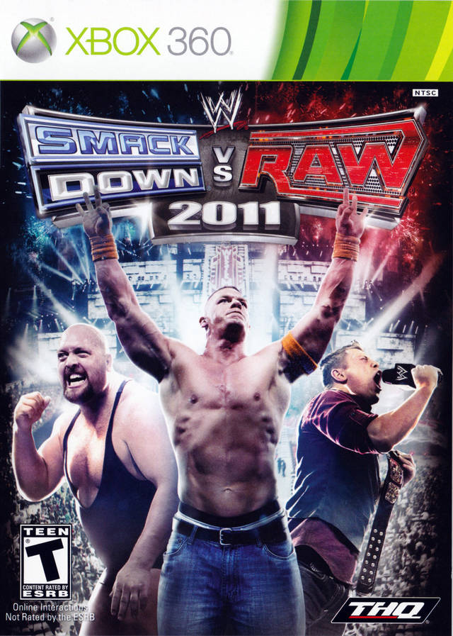 WWE SmackDown vs. Raw 2011 - Xbox 360 [Pre-Owned] Video Games THQ   