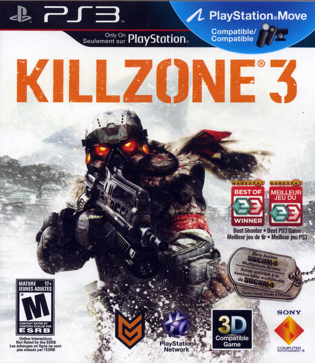 Killzone 3 - (PS3) PlayStation 3 [Pre-Owned] Video Games SCEA   