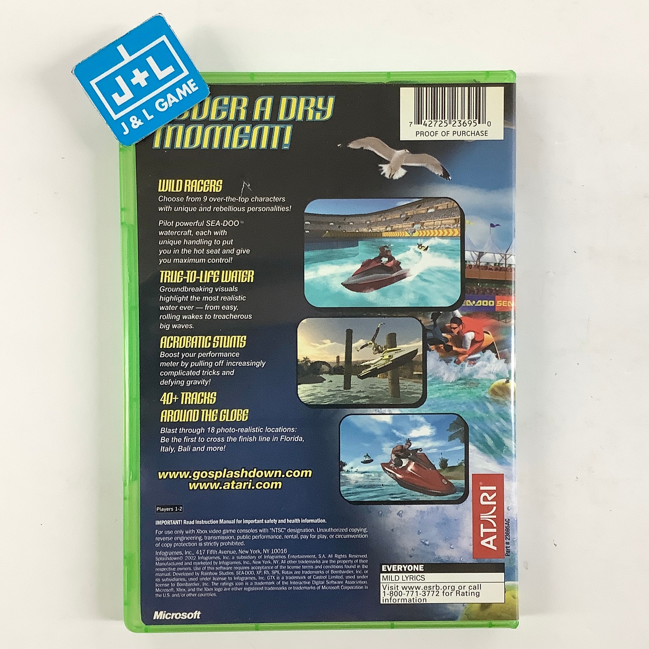 Splashdown - (XB) Xbox [Pre-Owned] Video Games Infogrames