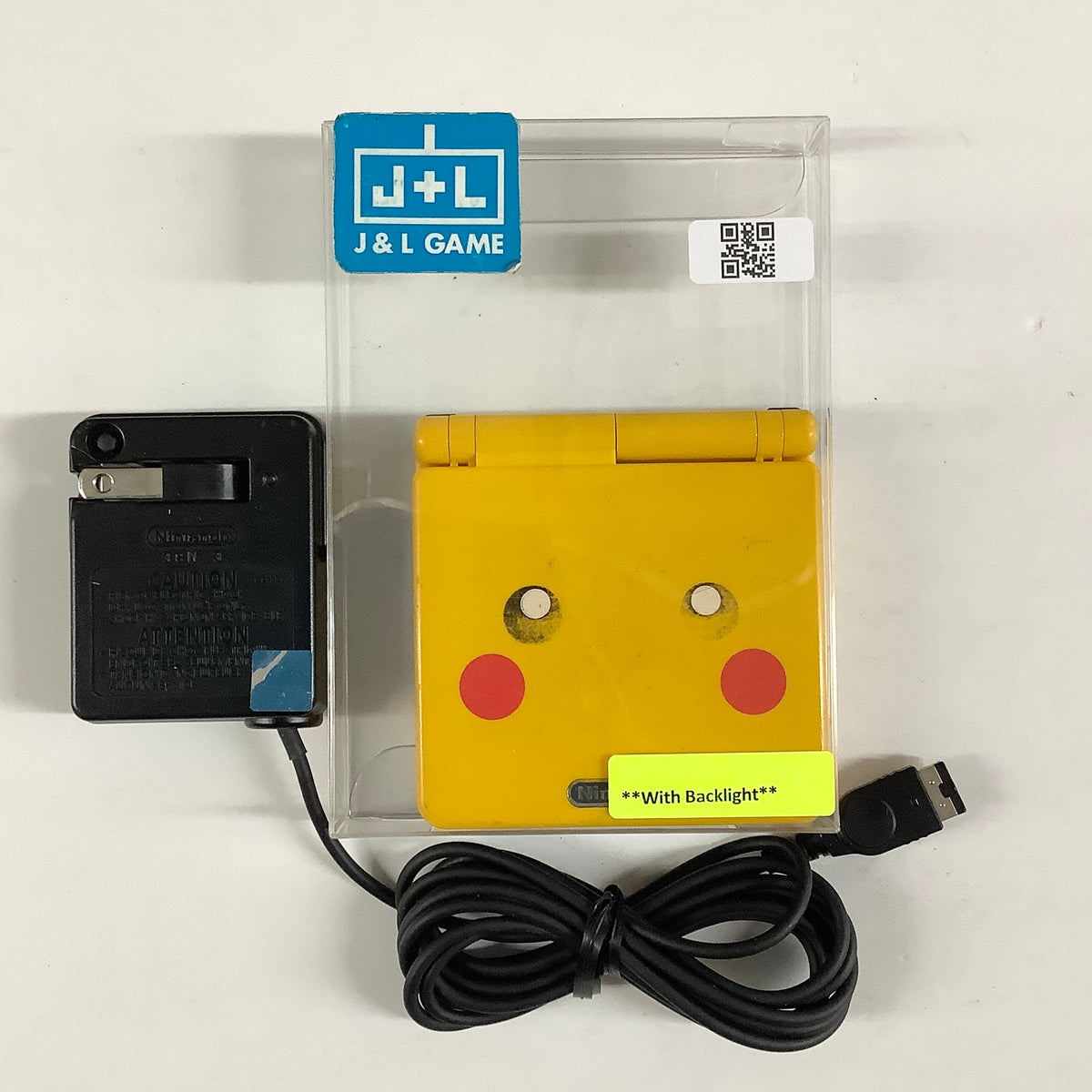 Nintendo Game Boy Advance SP Console AGS - 101 (Pikachu) - (GBA) Game Boy Advance SP [Pre-Owned]