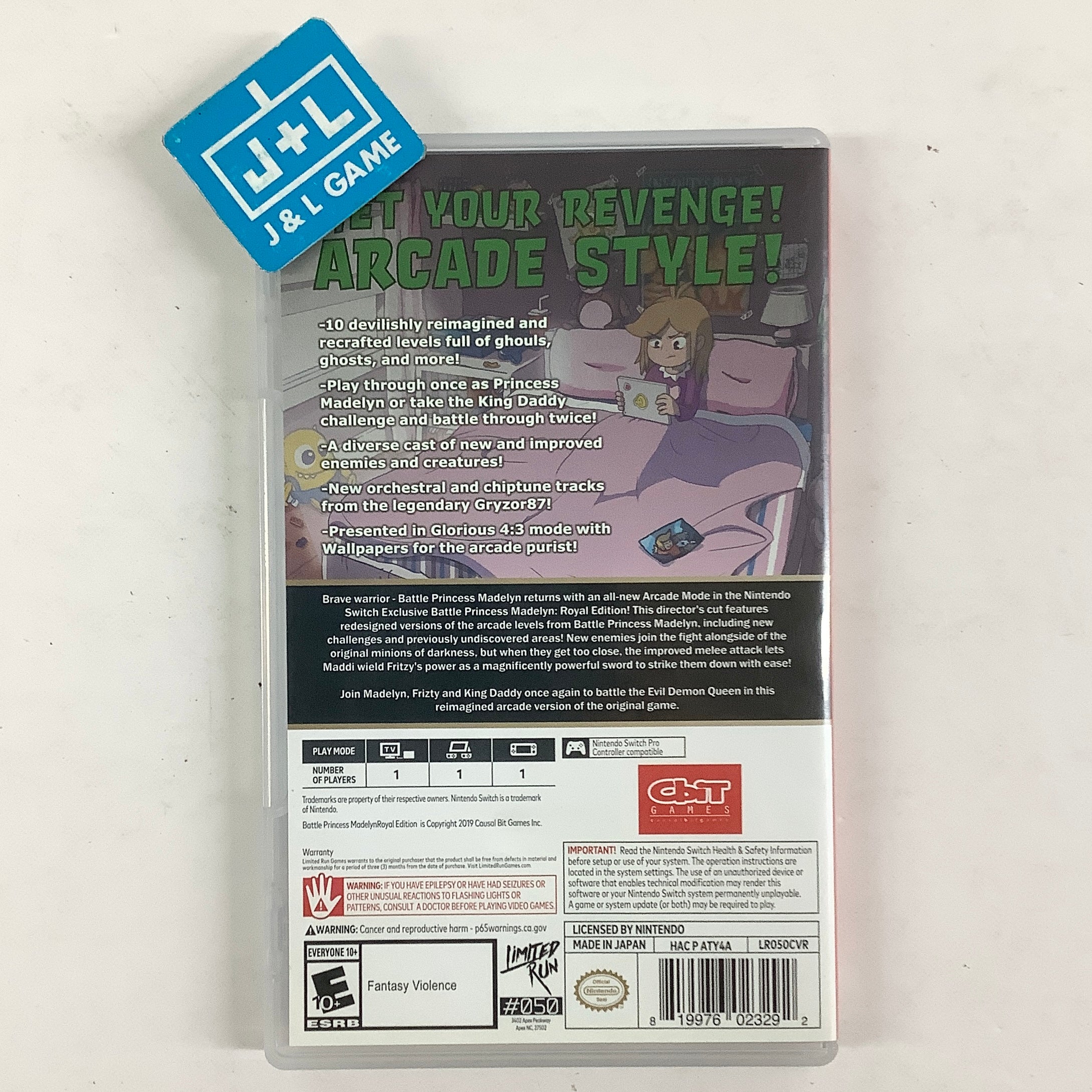 Battle Princess Madelyn Royal Edition (Limited Run Games #050) - (NSW) Nintendo Switch [Pre-Owned] Video Games Limited Run Games