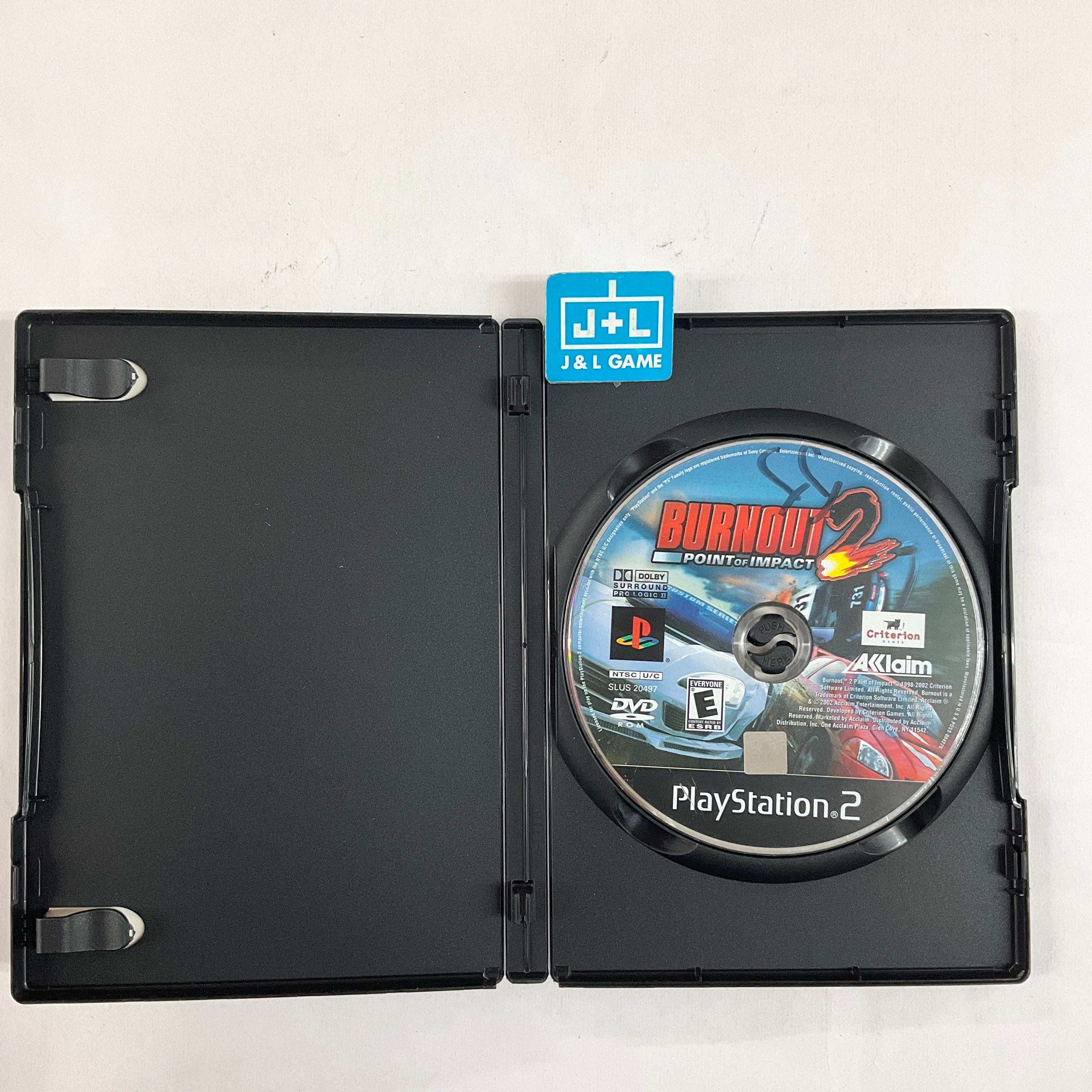 Burnout 2: Point of Impact - (PS2) PlayStation 2 [Pre-Owned] Video Games Acclaim