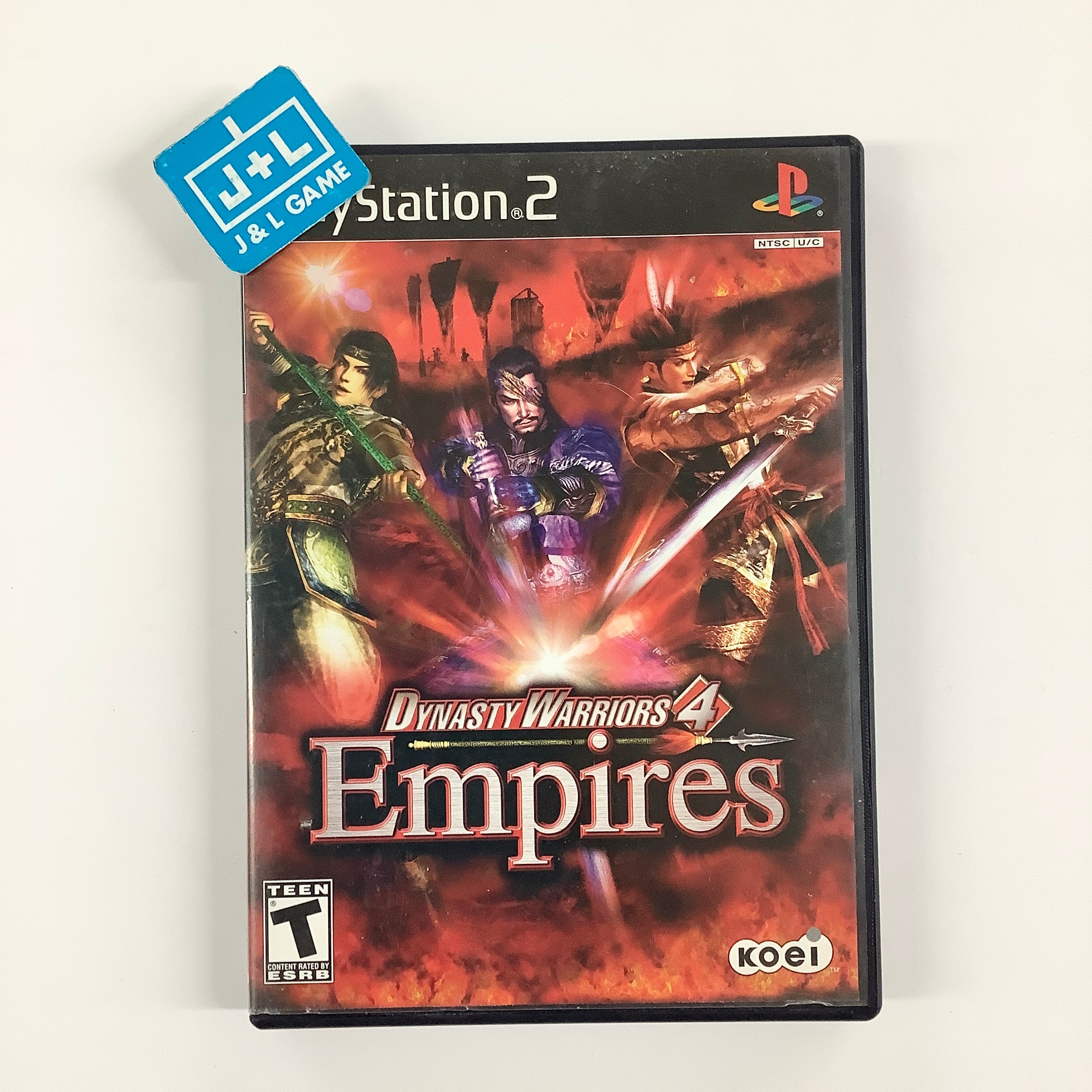 Dynasty Warriors 4: Empires - (PS2) PlayStation 2 [Pre-Owned] Video Games Koei