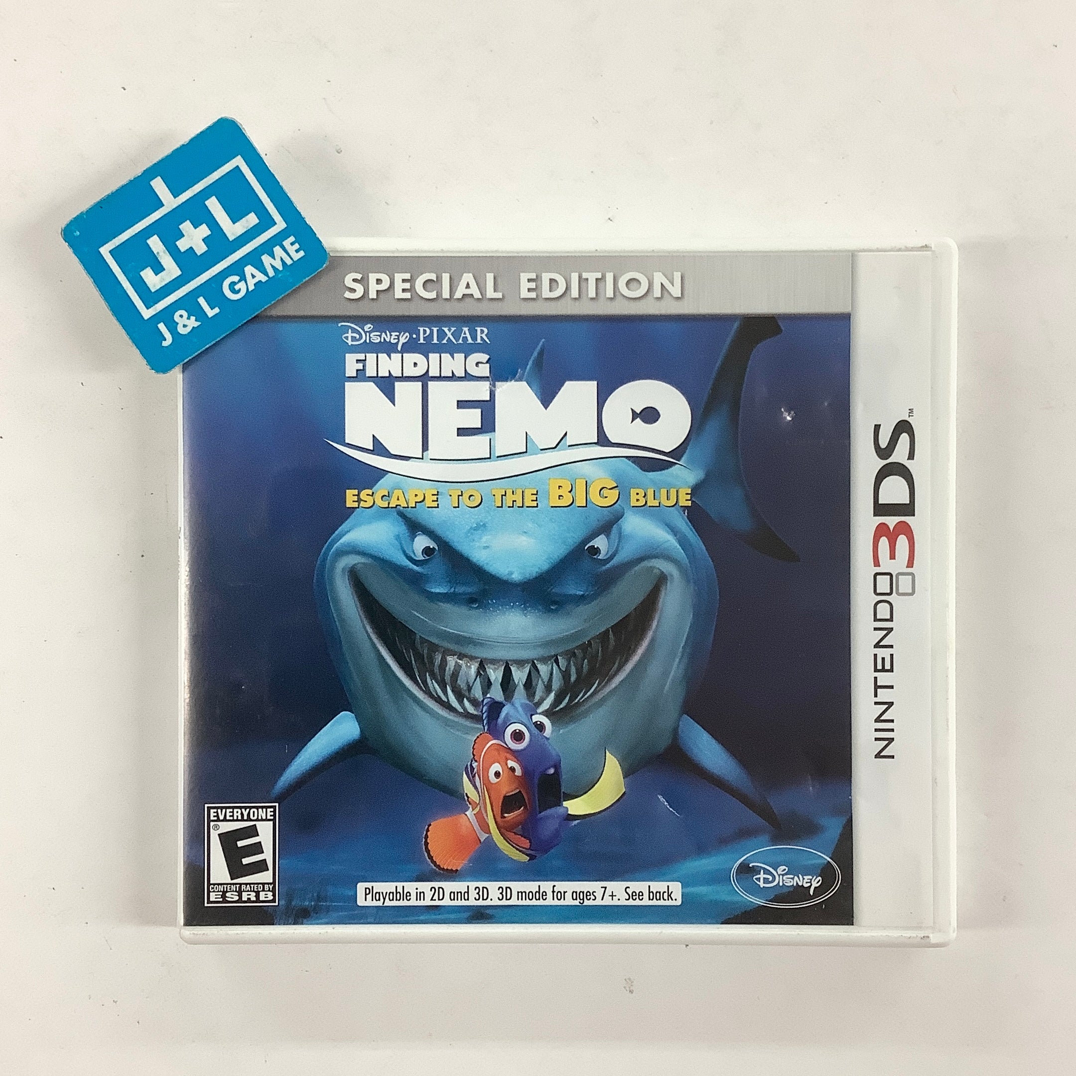 Disney/Pixar Finding Nemo: Escape to the Big Blue (Special Edition) - Nintendo 3DS [Pre-Owned] Video Games Disney Interactive Studios