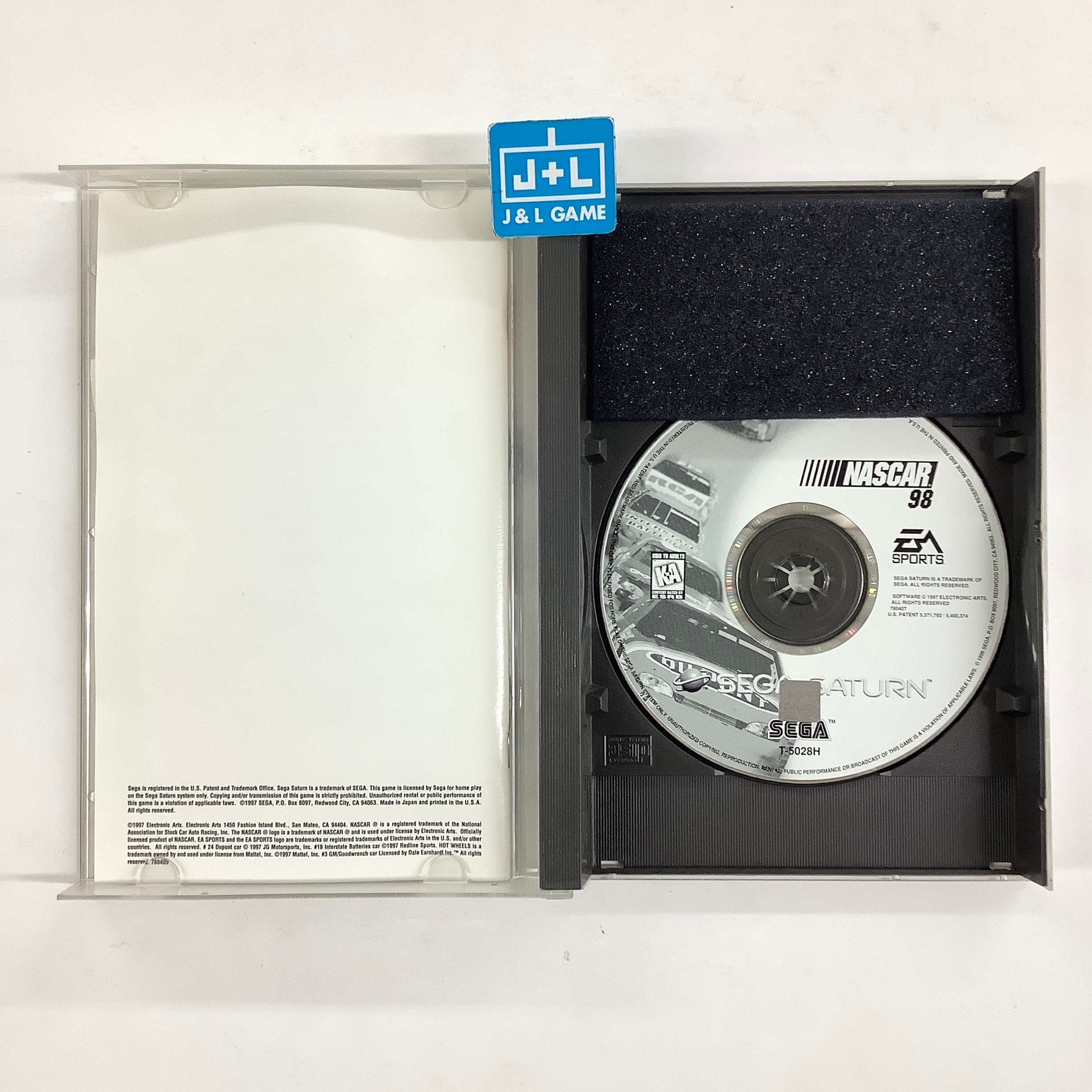 NASCAR 98 - (SS) SEGA Saturn [Pre-Owned] Video Games Sega