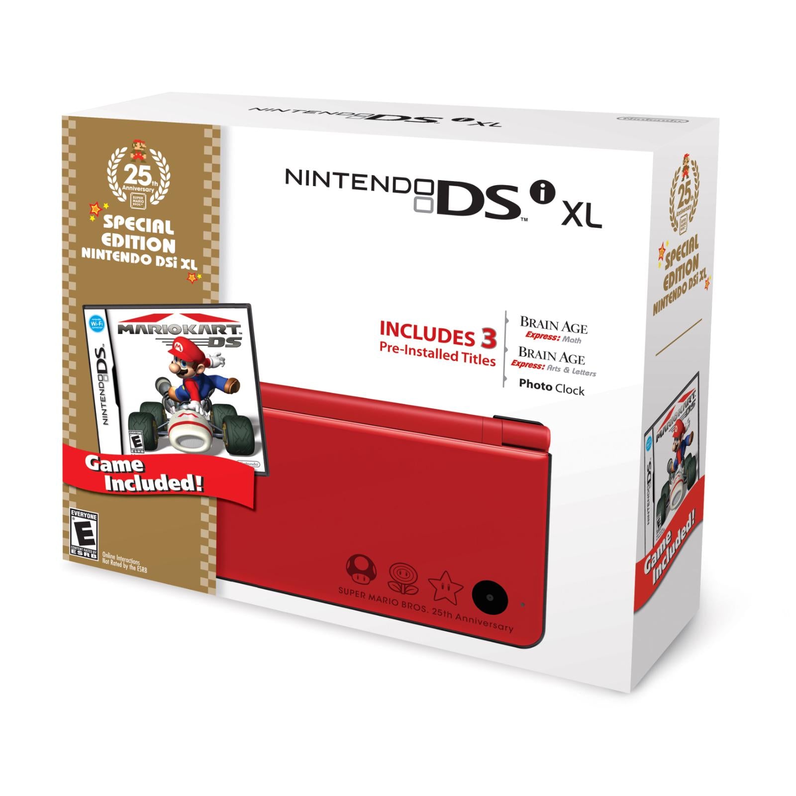 Nintendo DSi XL Console (Super Mario 25th Anniversary ) - (NDS