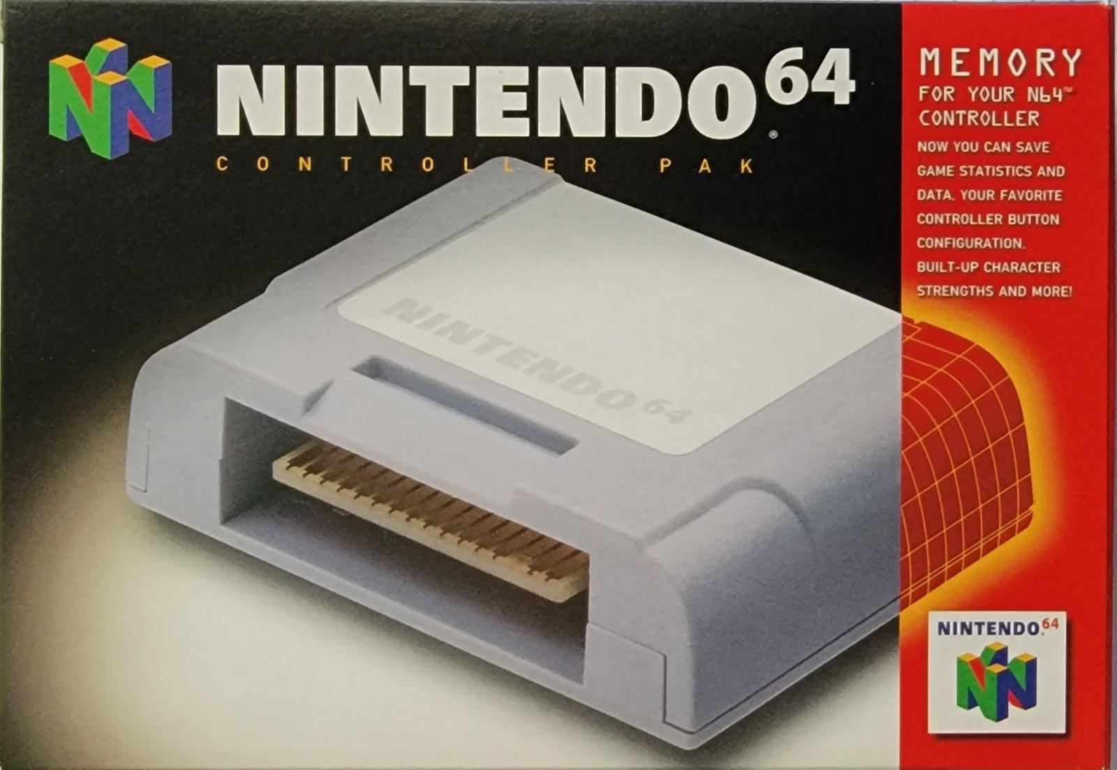 Nintendo 64 Controller Pak (Memory Card) - (N64) Nintendo 64 [Pre-Owned] Video Games Nintendo   