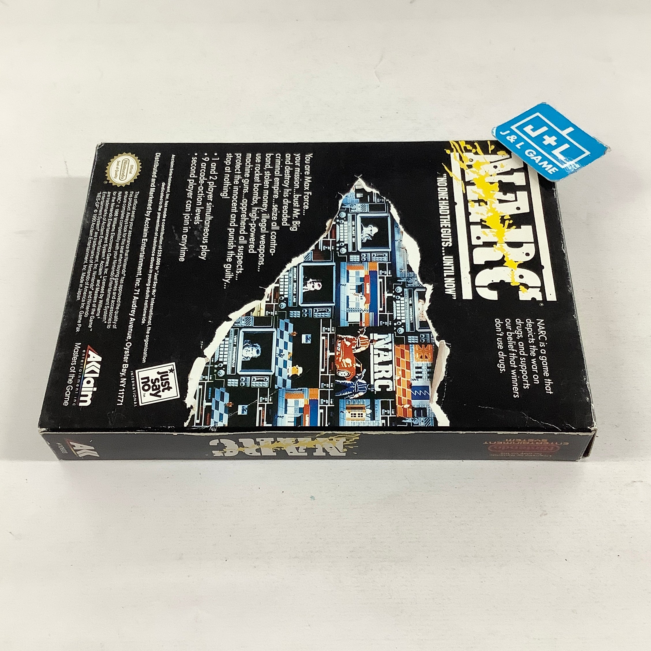 NARC - (NES) Nintendo Entertainment System [Pre-Owned] Video Games Acclaim