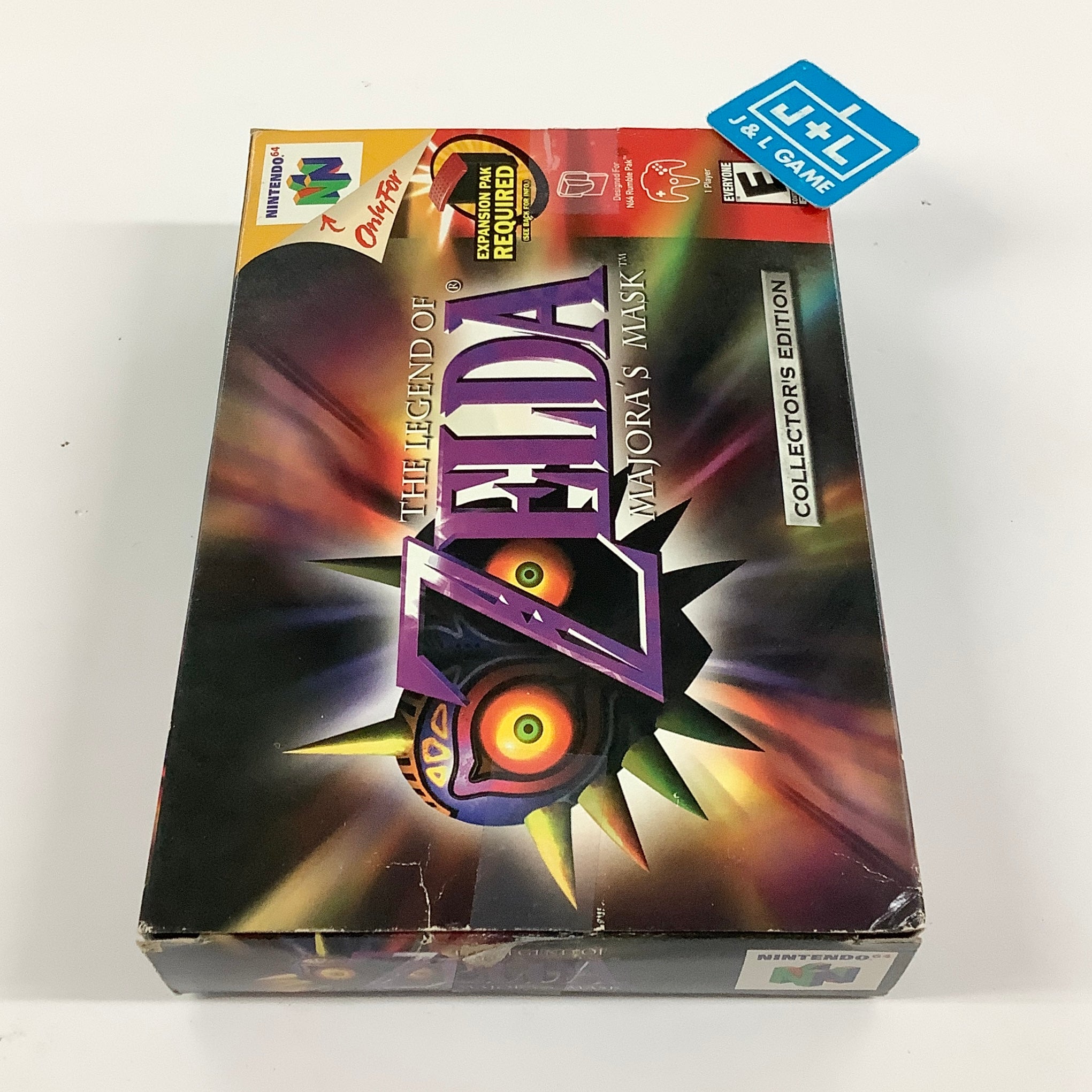 The Legend of Zelda: Majora's Mask Collector's Edition (Hologram 3D Label) - (N64) Nintendo 64 [Pre-Owned] Video Games Nintendo