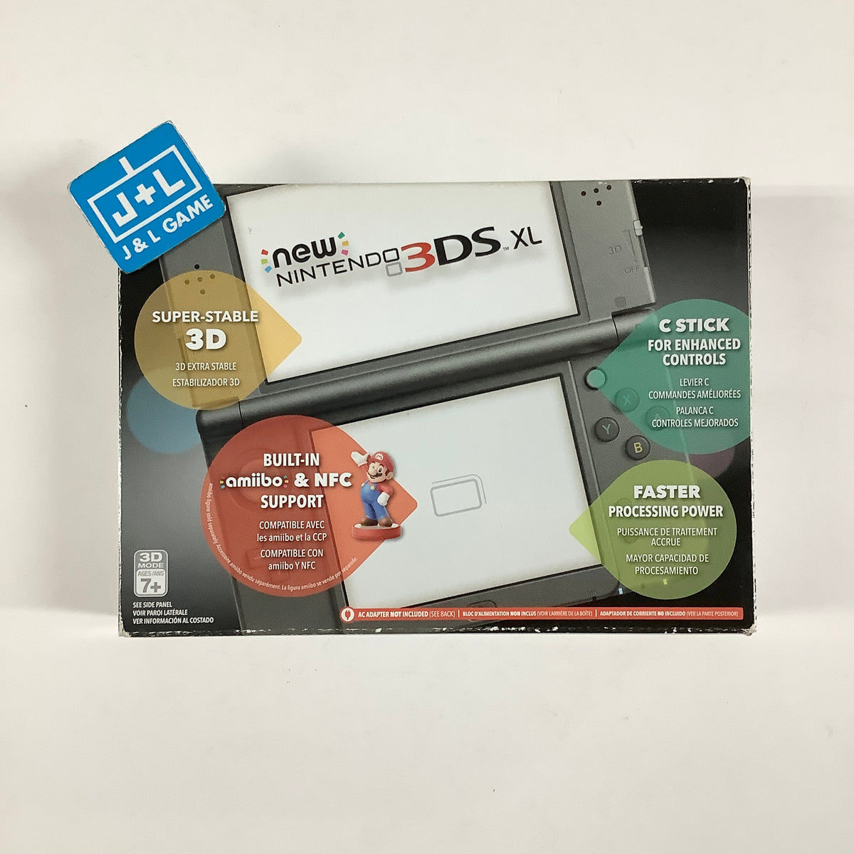 New Nintendo 3DS XL Console (Black) - Nintendo 3DS [Pre-Owned] Consoles Nintendo